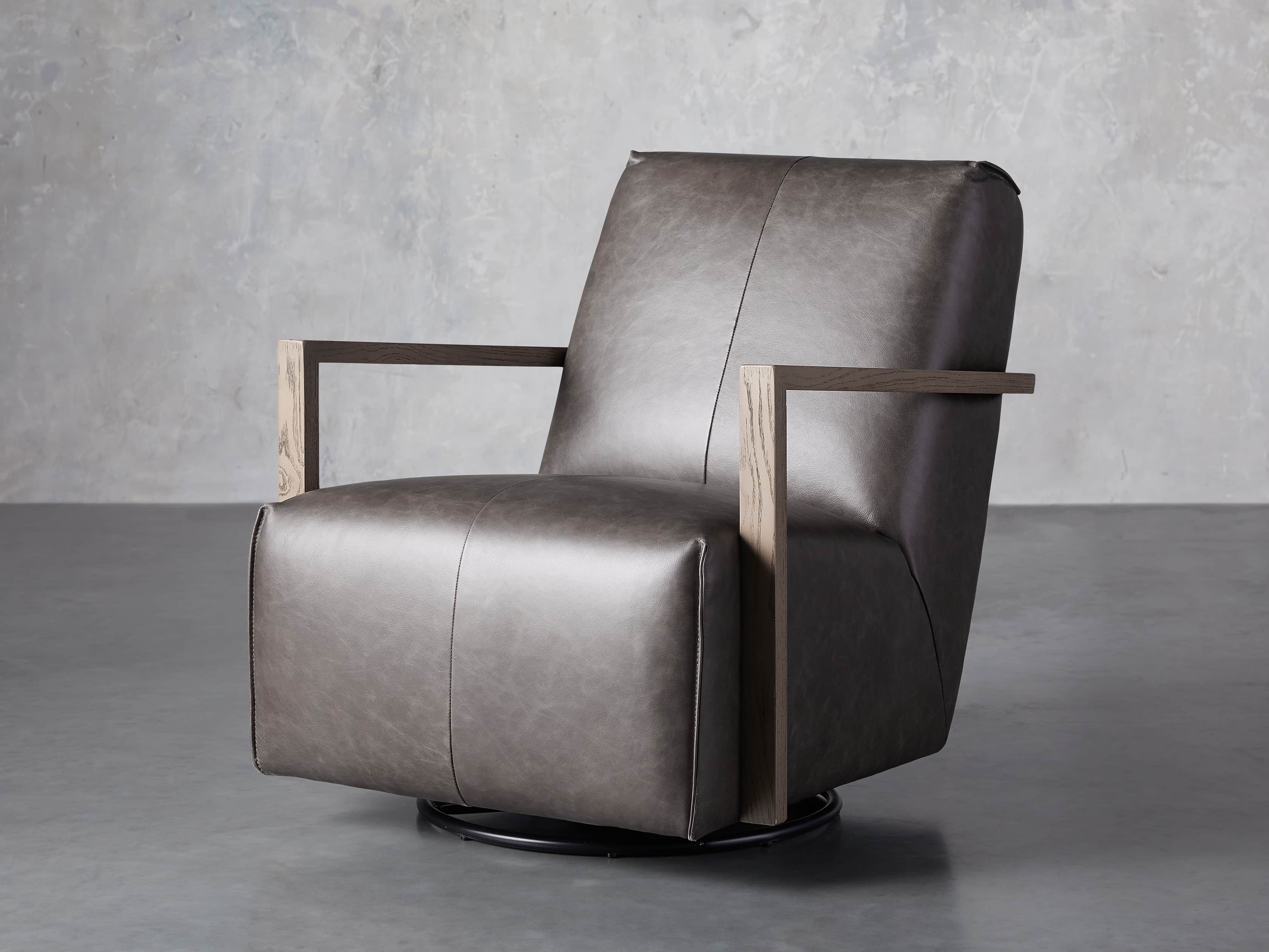 Walsh Leather Glider Arhaus