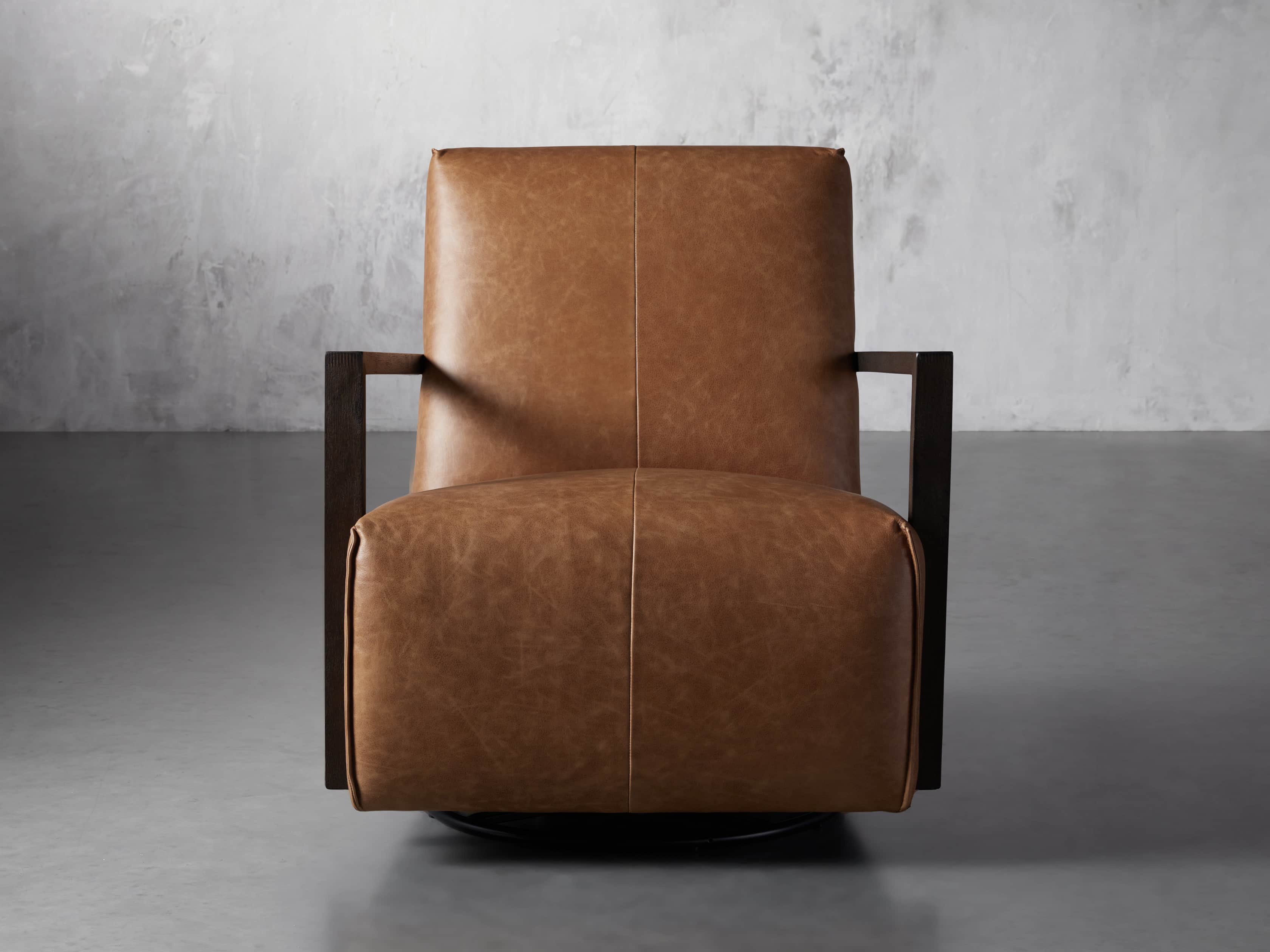 Walsh Leather Glider Arhaus