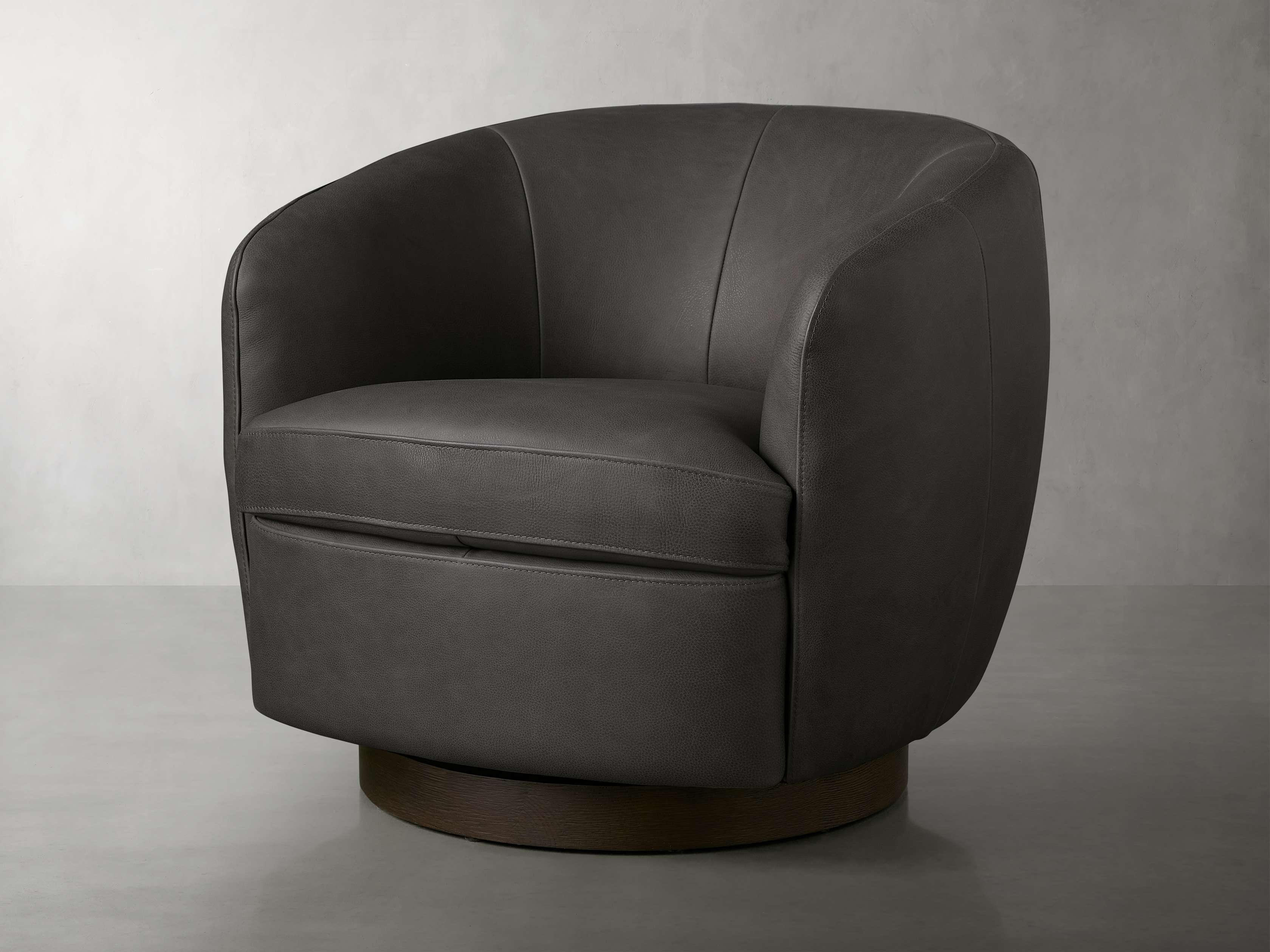 Cerrito Leather Swivel Chair