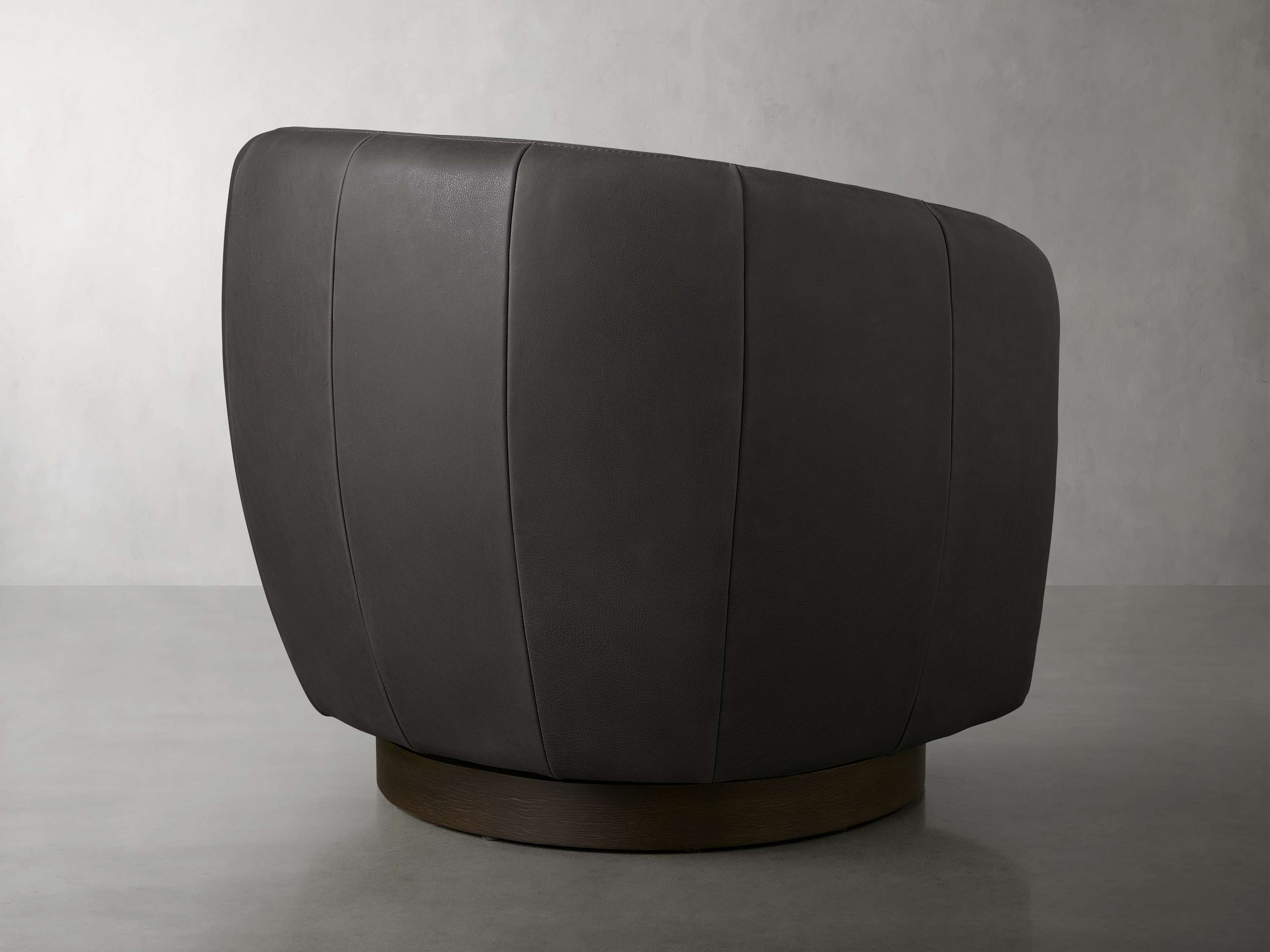 Cerrito Leather Swivel Chair