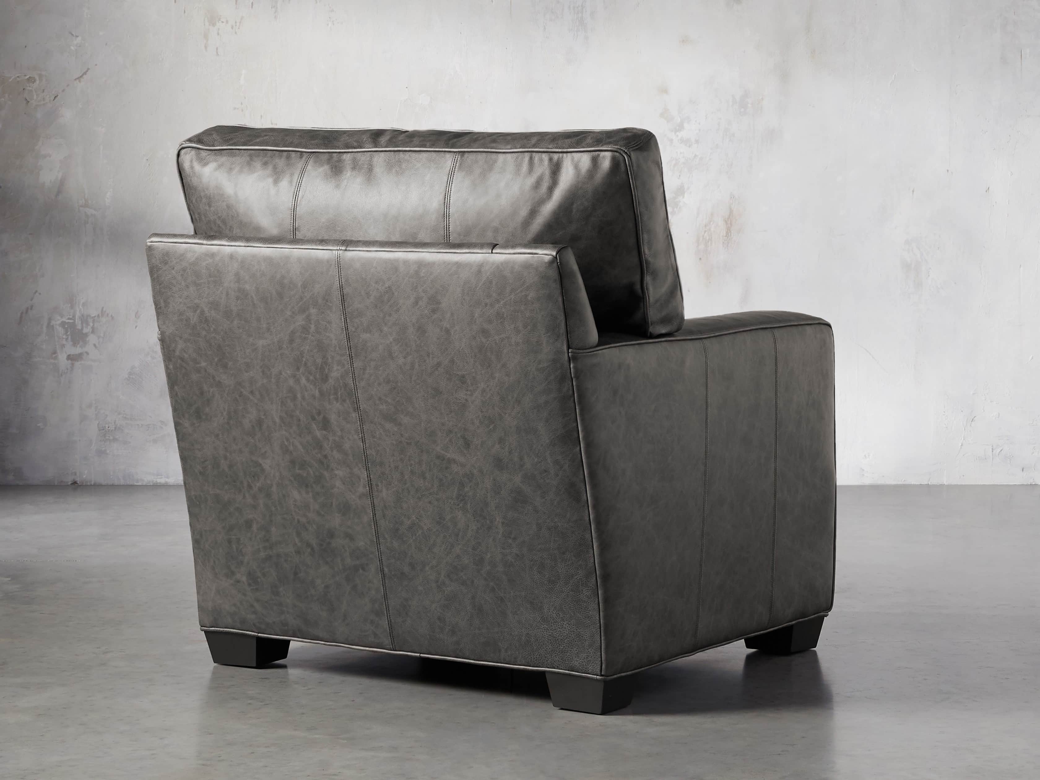 Brentwood Square Leather 38" Comfort Motion Recliner