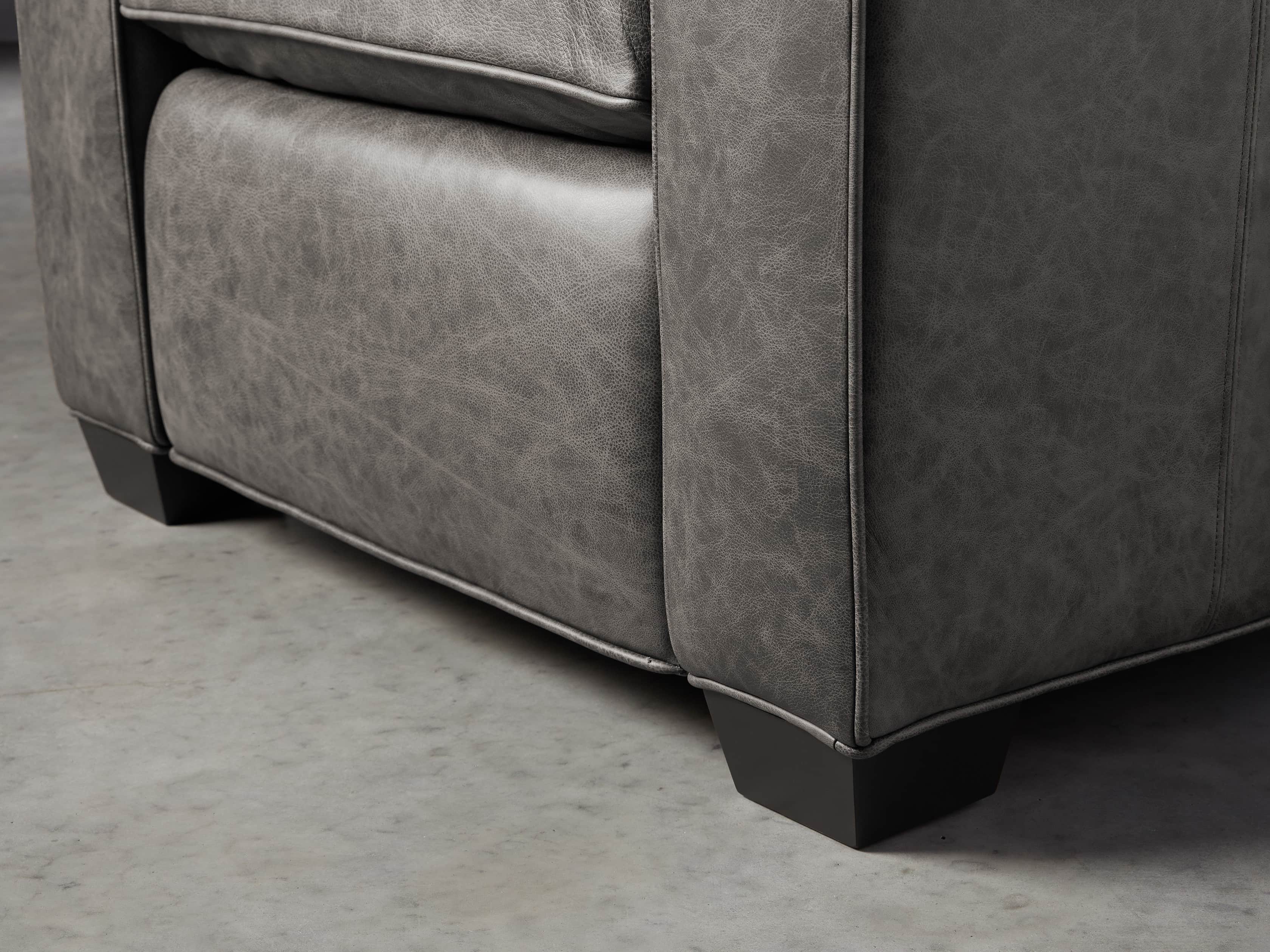 Brentwood Square Leather 38" Comfort Motion Recliner