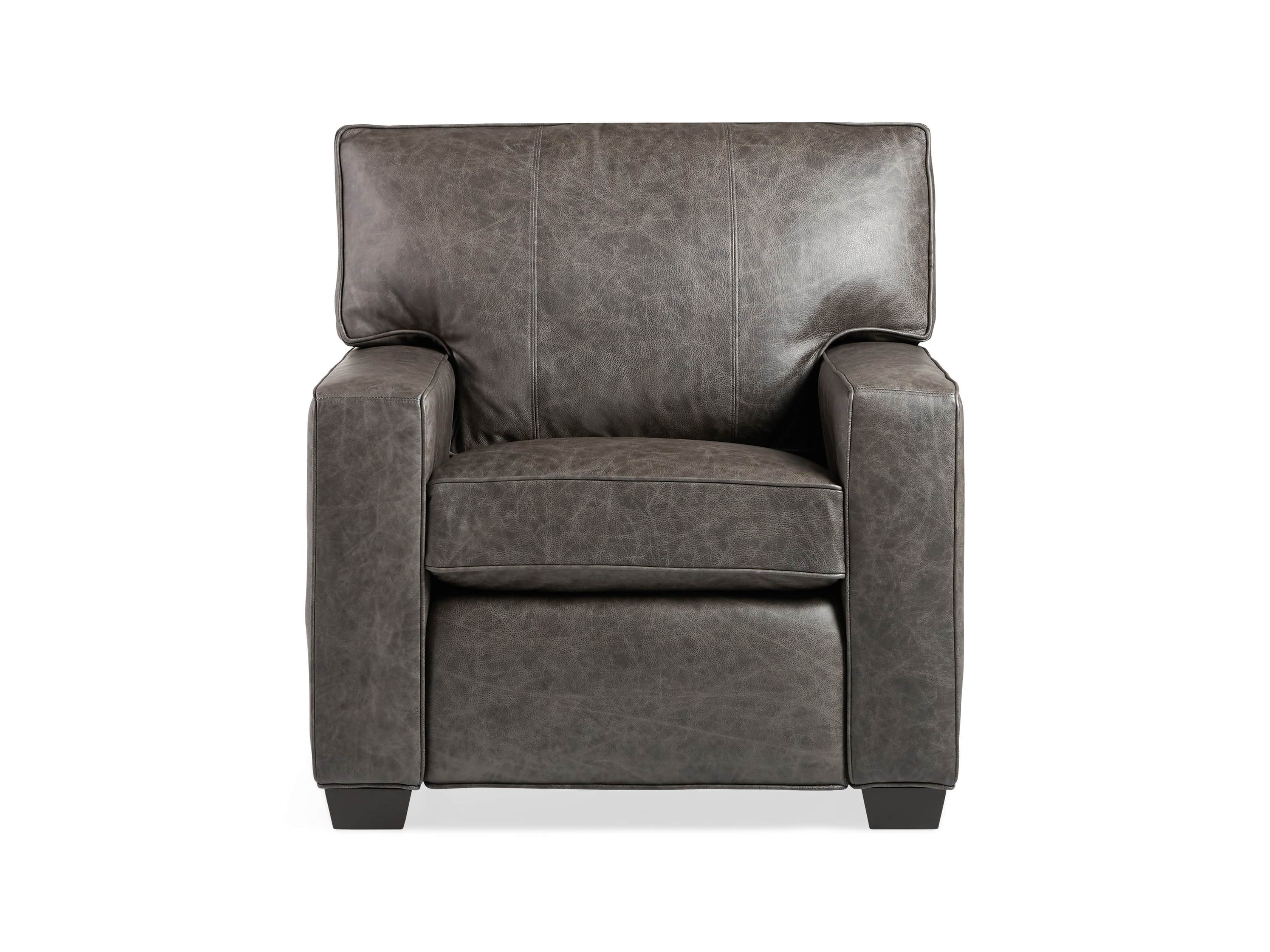 Brentwood Square Leather 38" Comfort Motion Recliner