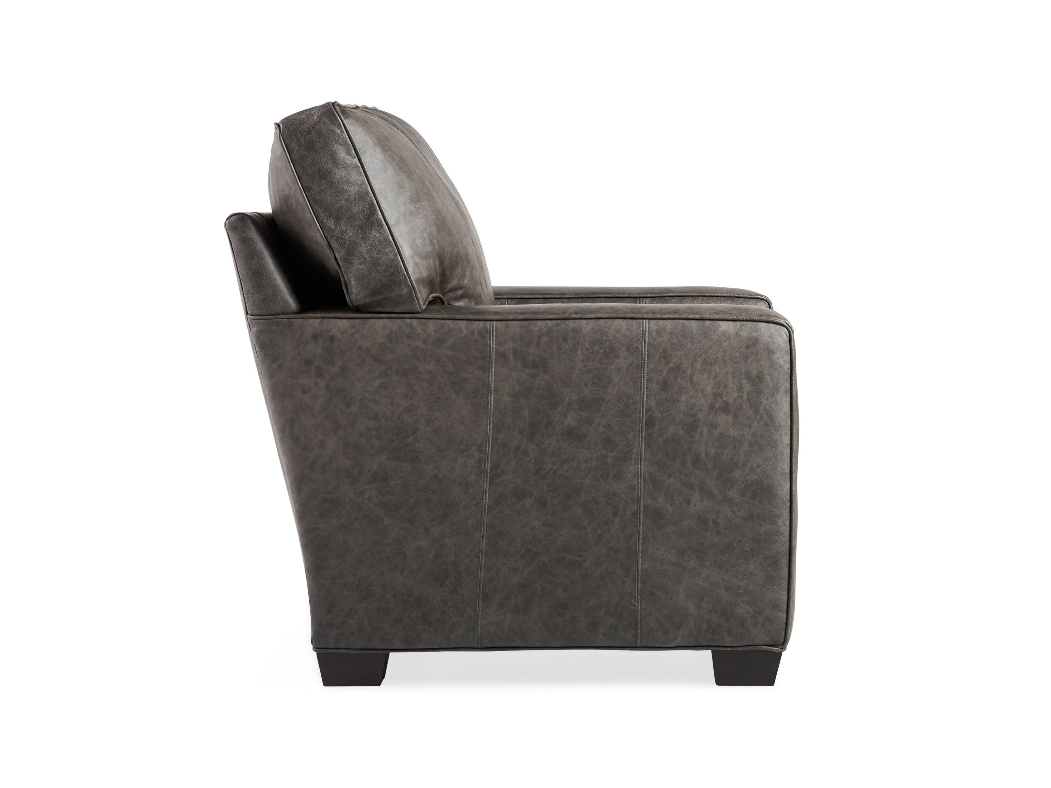 Brentwood Square Leather 38" Comfort Motion Recliner