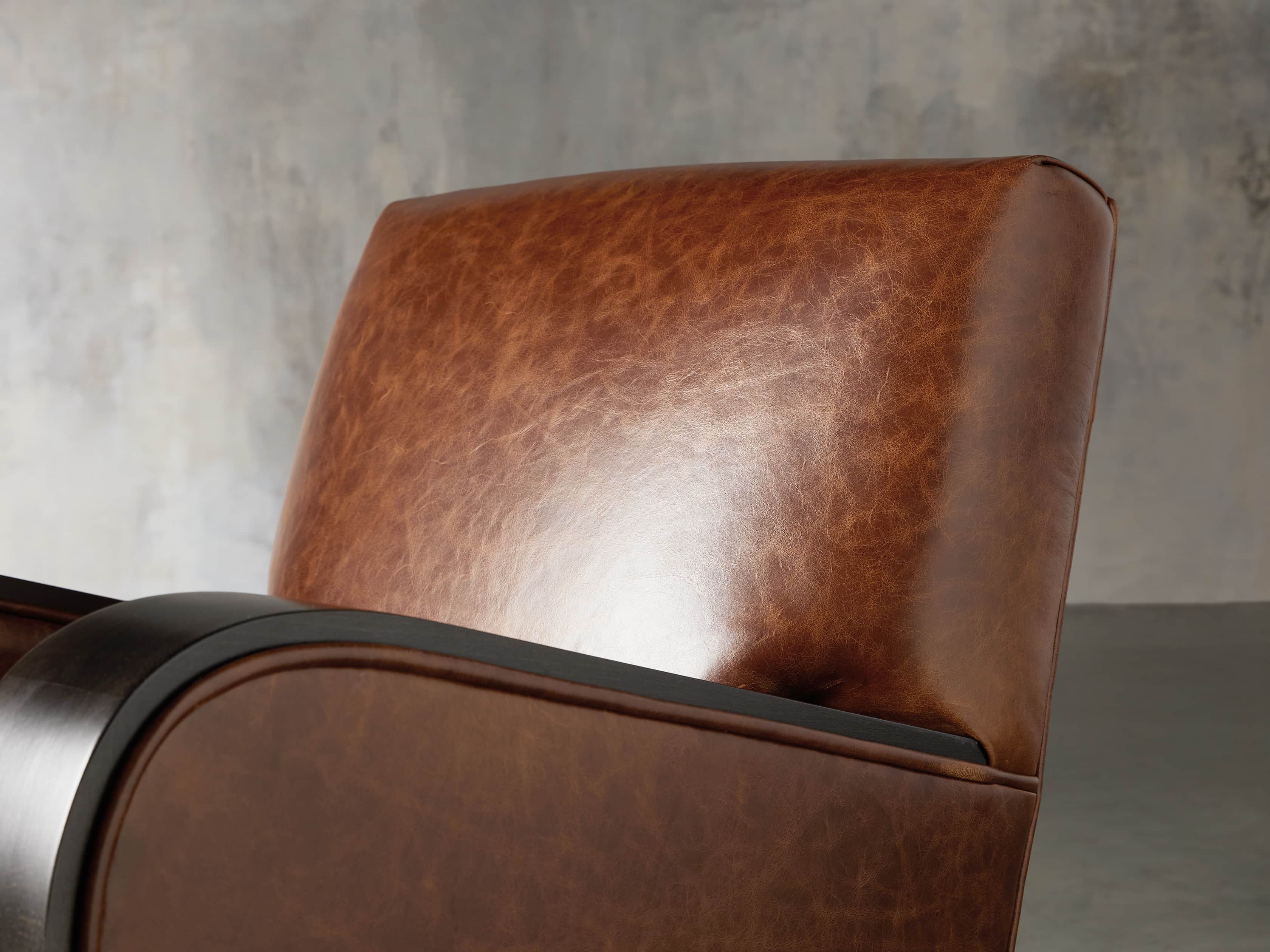 Delaney Leather 29" Chair, slide 5 of 8