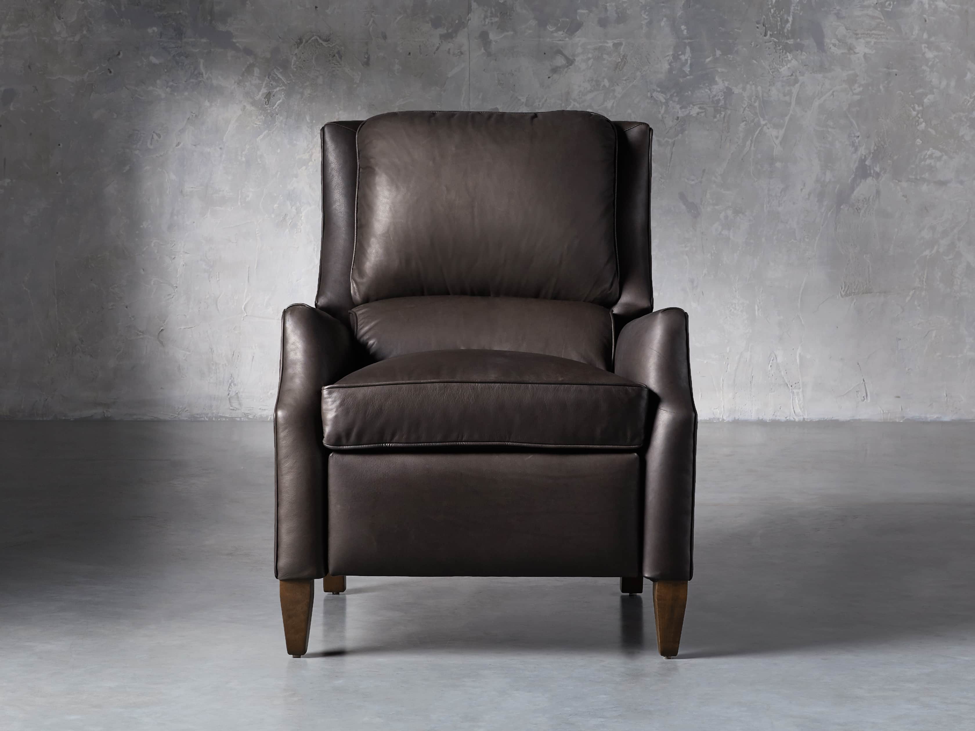 Alex Leather Recliner Arhaus Furniture