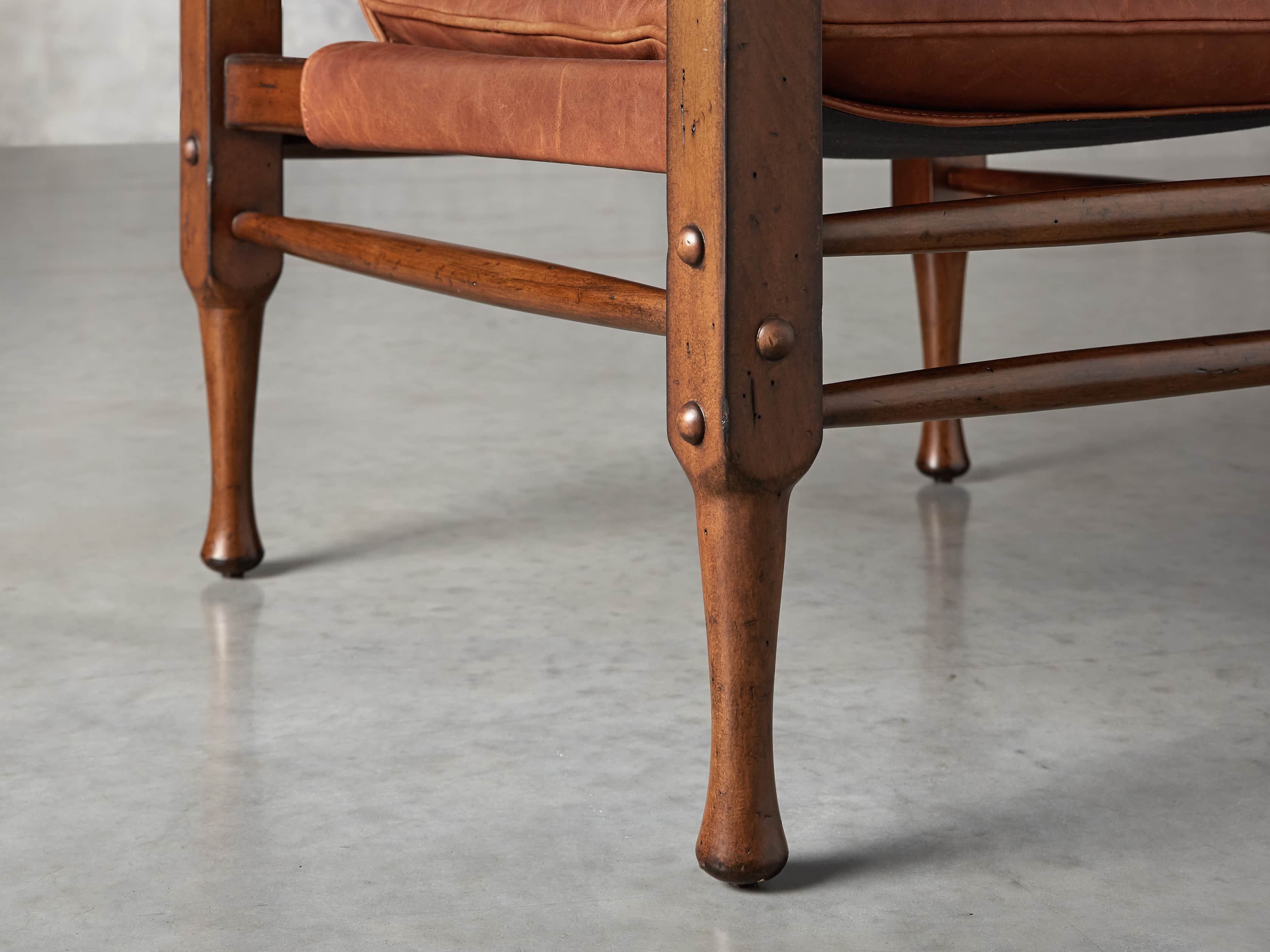 Safari Leather 26" Chair, slide 8 of 10