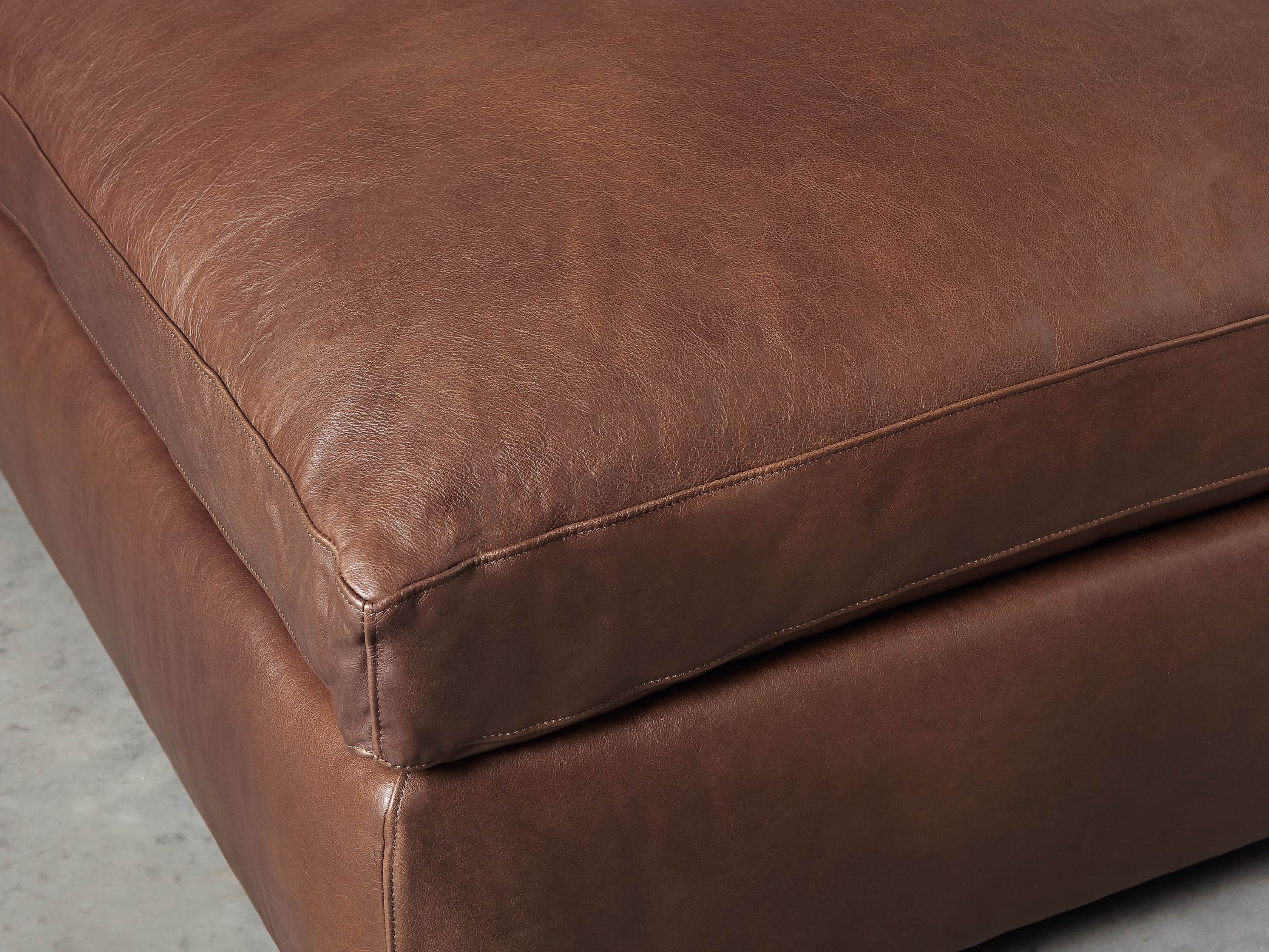 Kipton Leather 44" Ottoman, slide 3 of 6