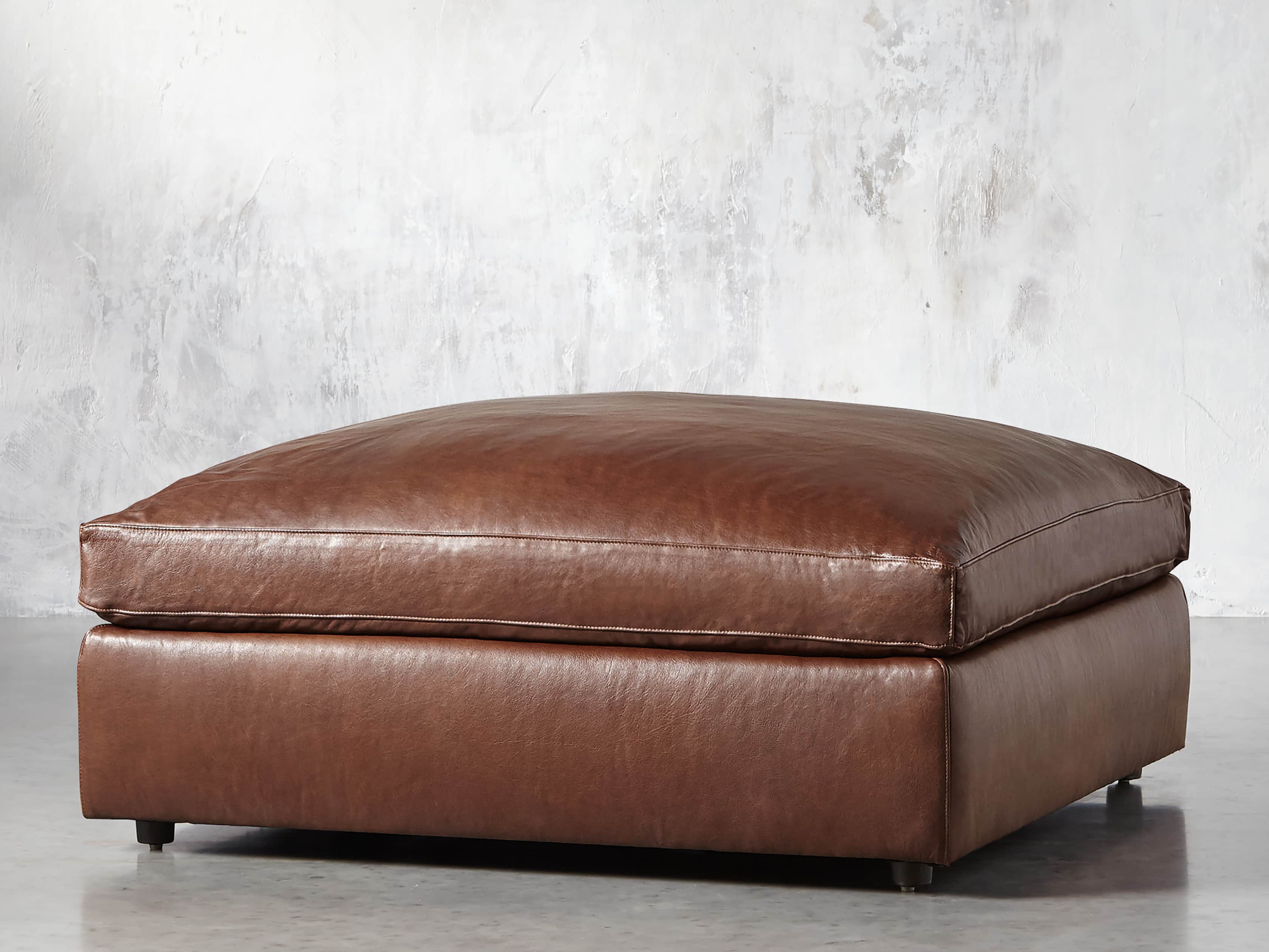 Kipton Leather 44" Ottoman, slide 2 of 6