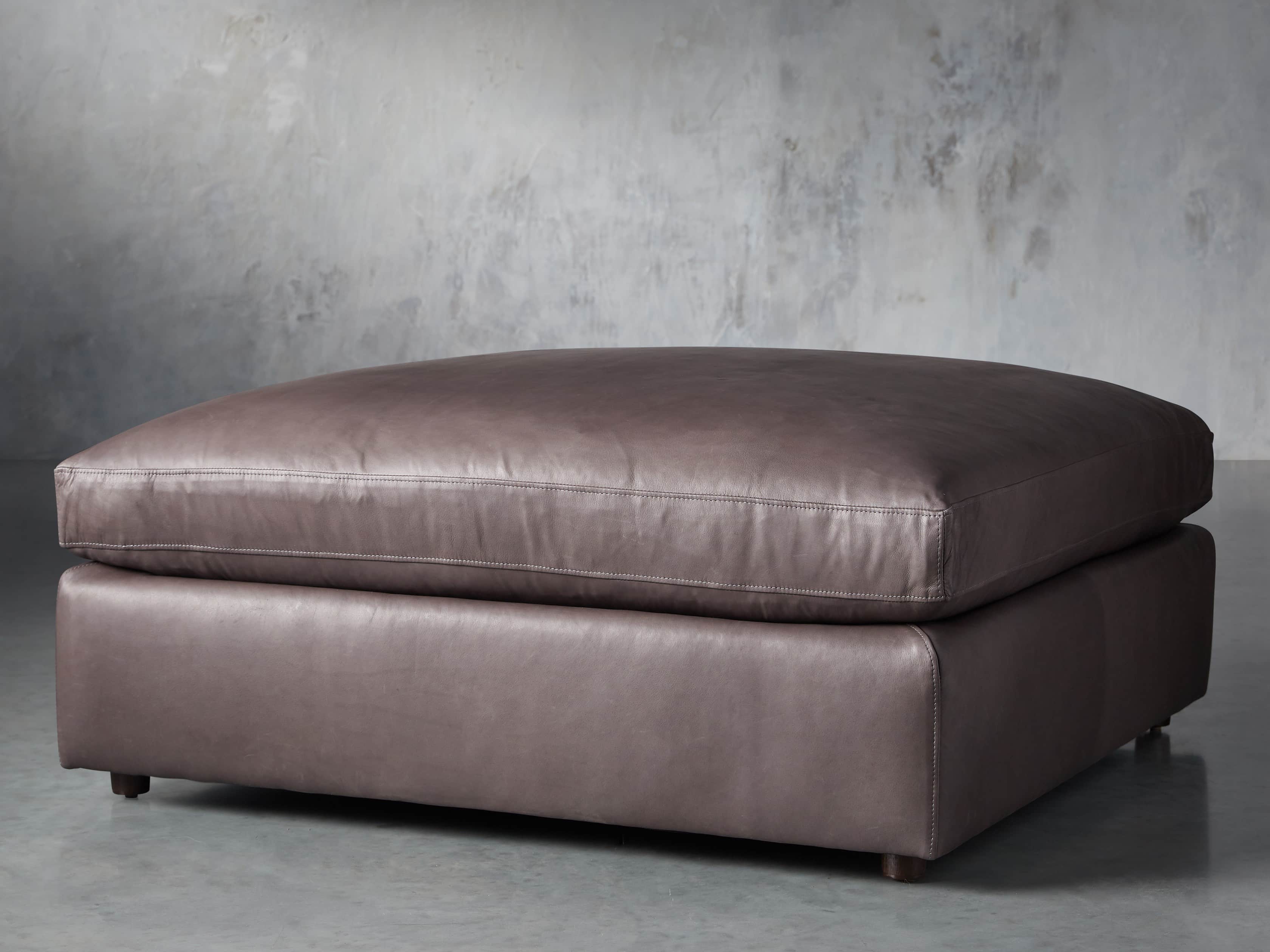 Kipton Leather 44" Ottoman
