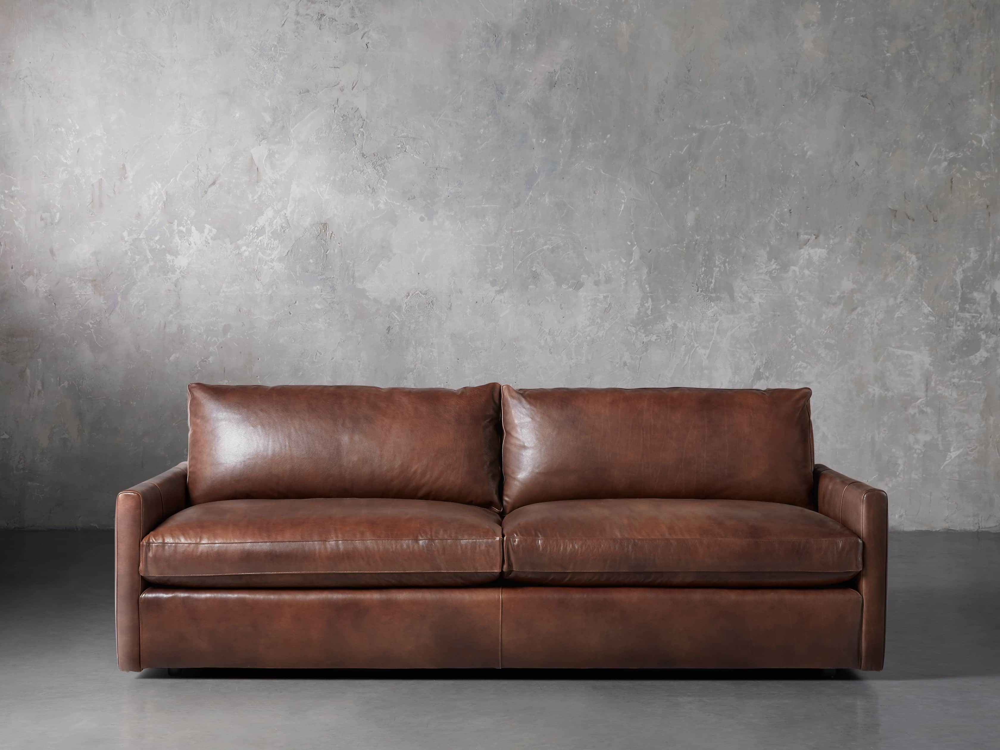 Kipton Leather Sofa Arhaus Kipton Leather Sofa Arhaus