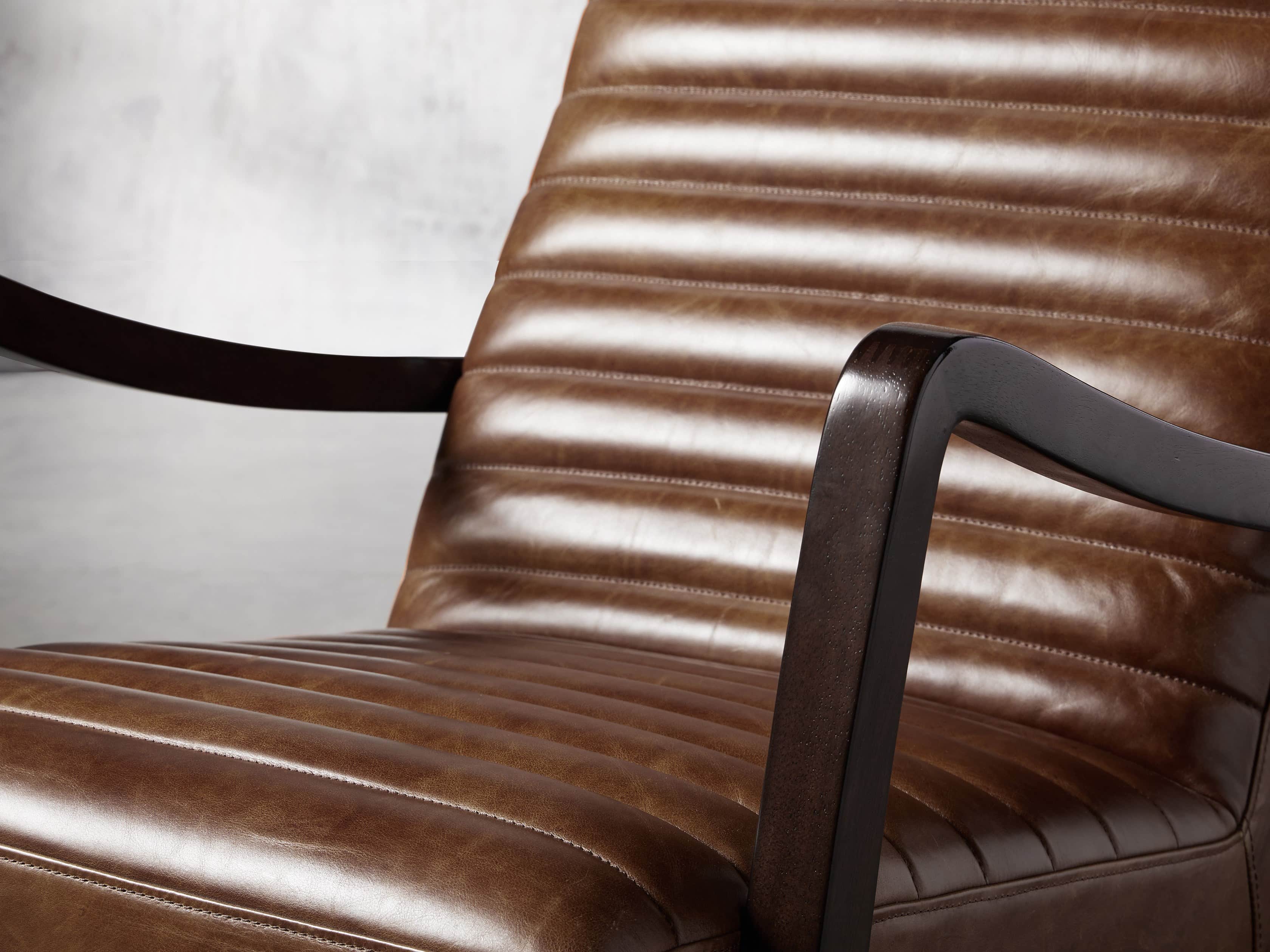 pryor leather chair