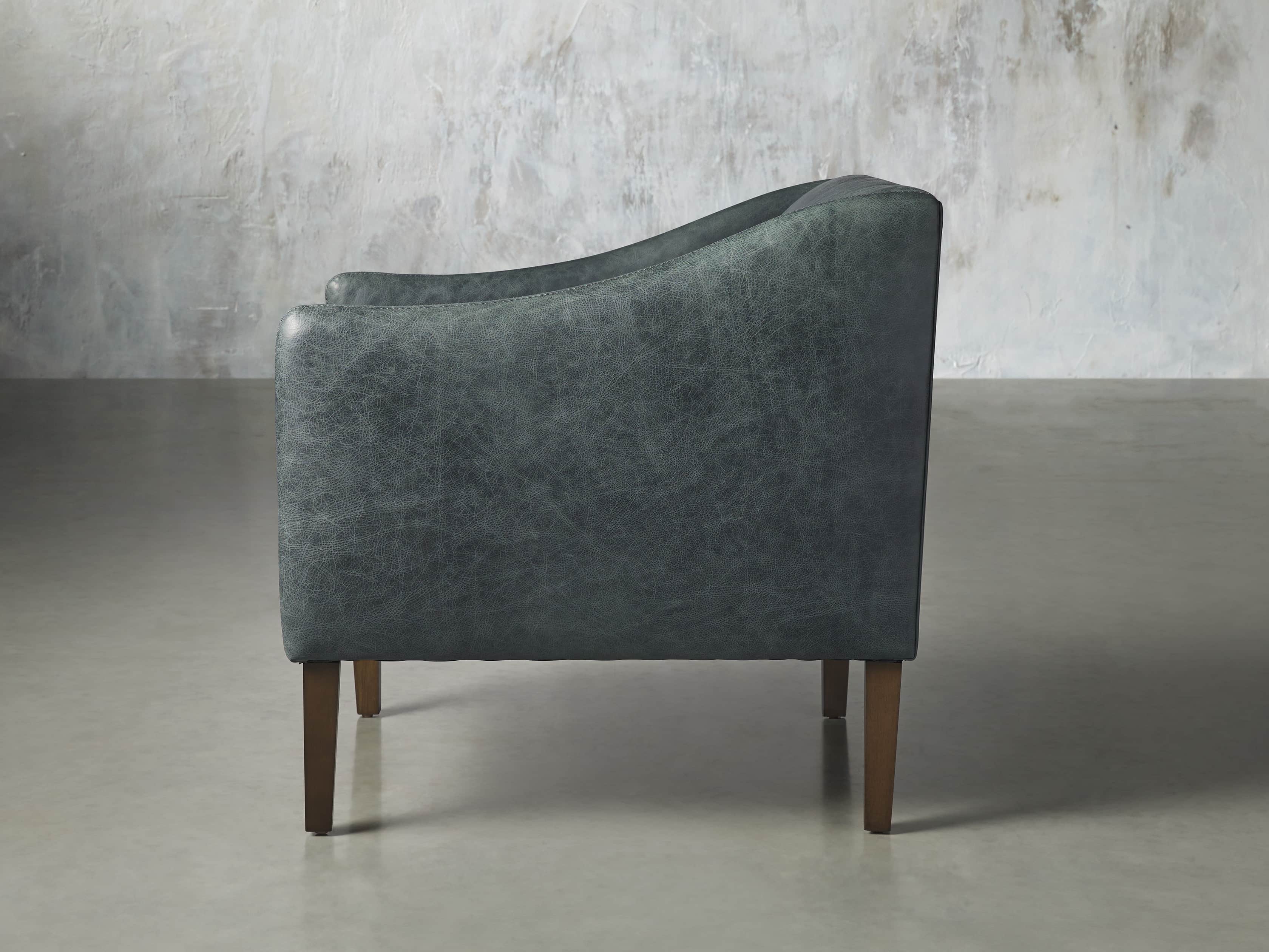 Brody Leather 30" Chair, slide 4 of 8