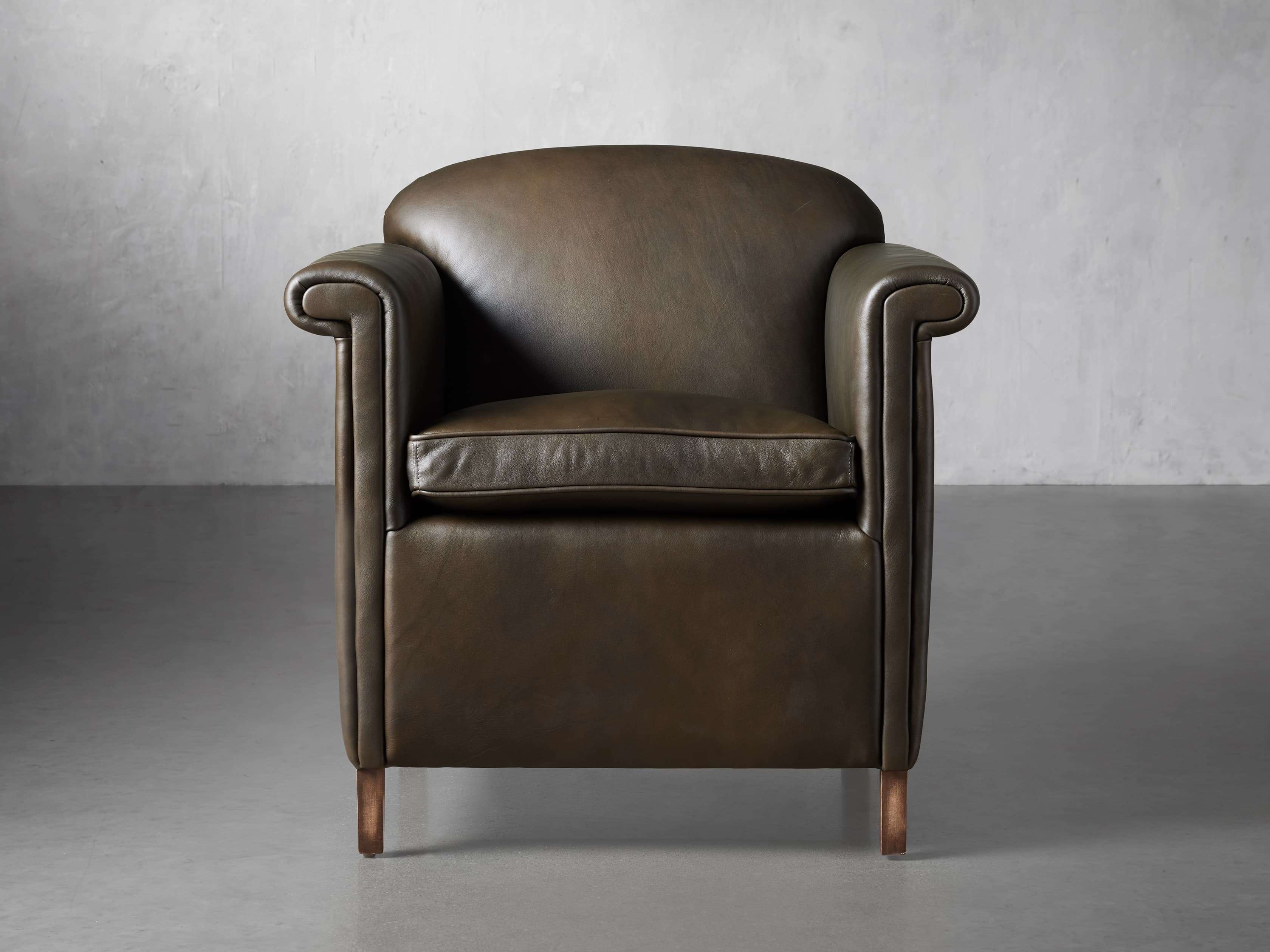 Abbot Leather Chair – Arhaus