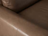 Kipton Wide Arm Leather Sofa
