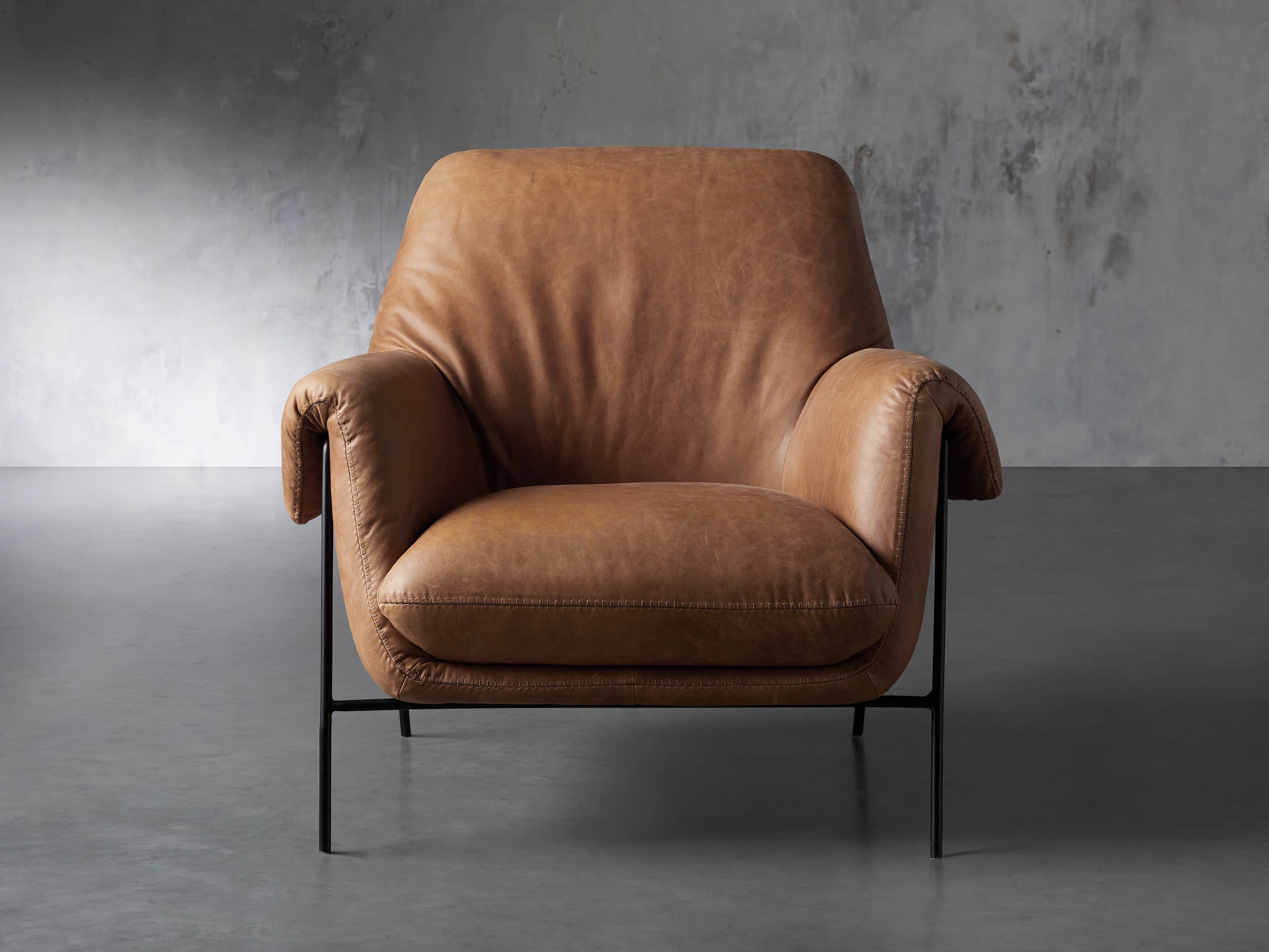 Engles Leather Chair | Arhaus