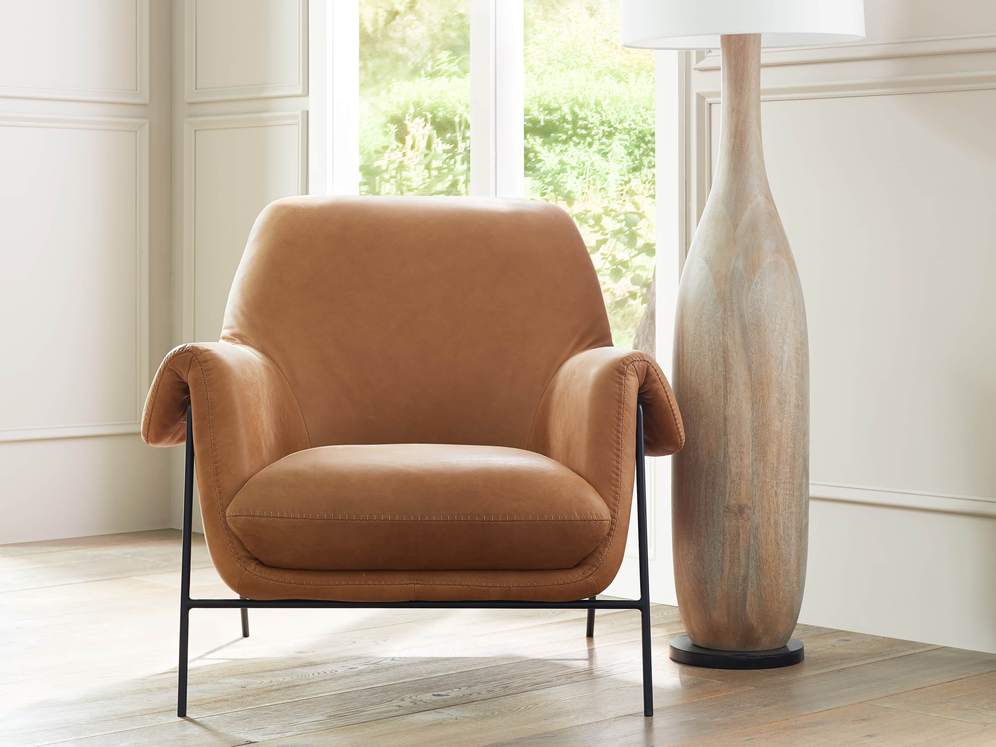 View the Engles Leather Chair