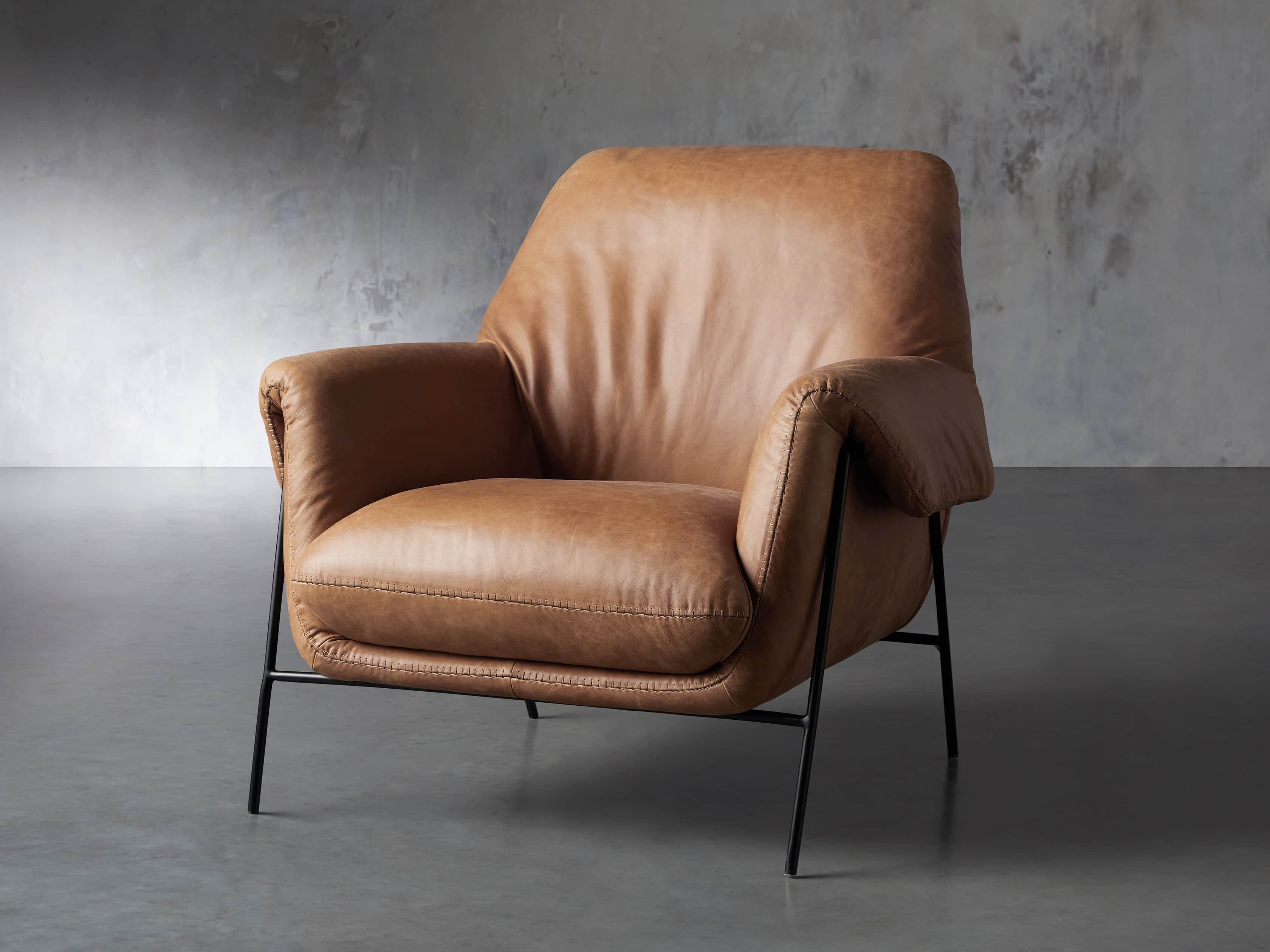 Engles Leather Chair Arhaus