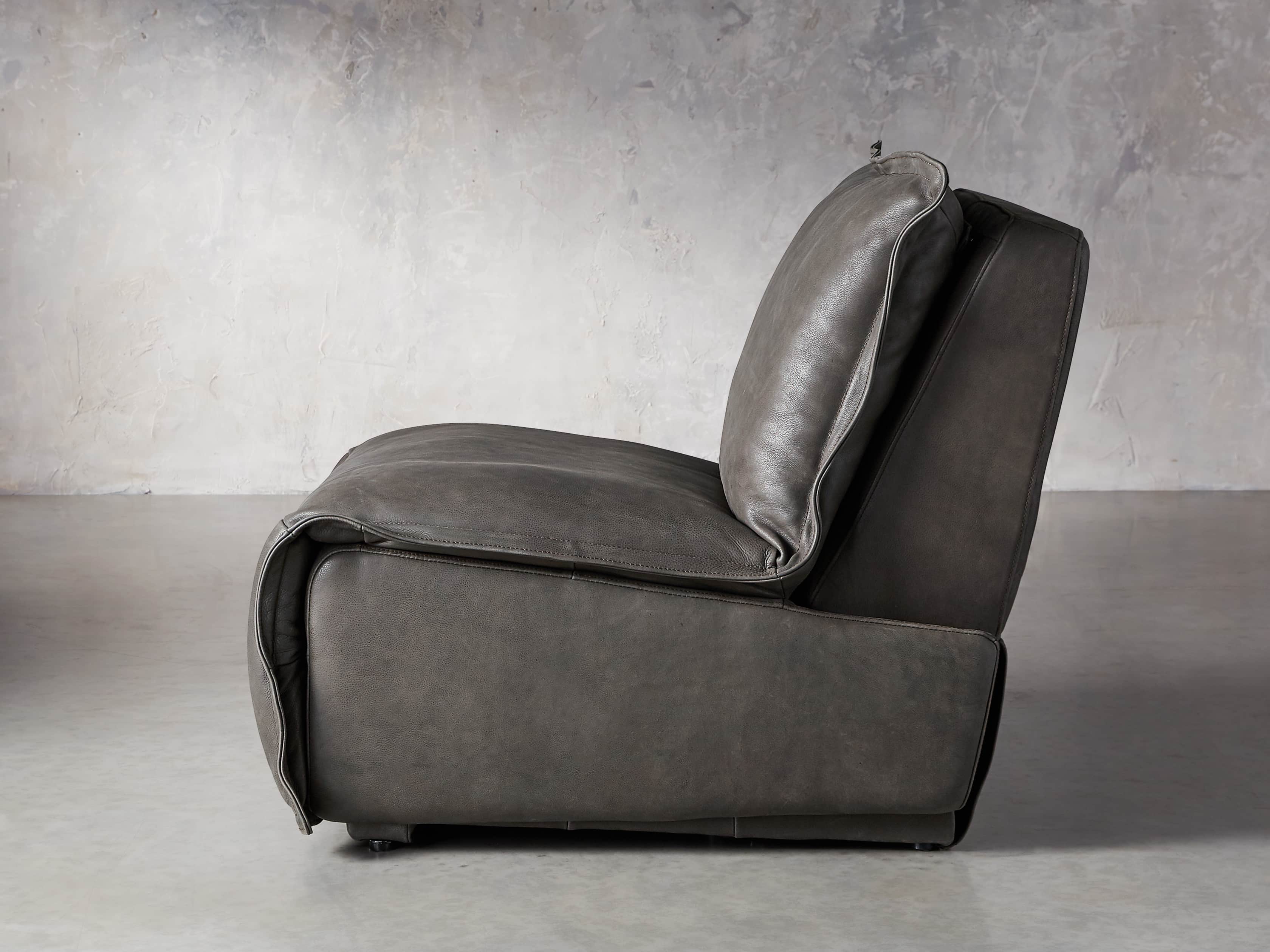 Rowland Leather 43" Recliner, slide 3 of 12