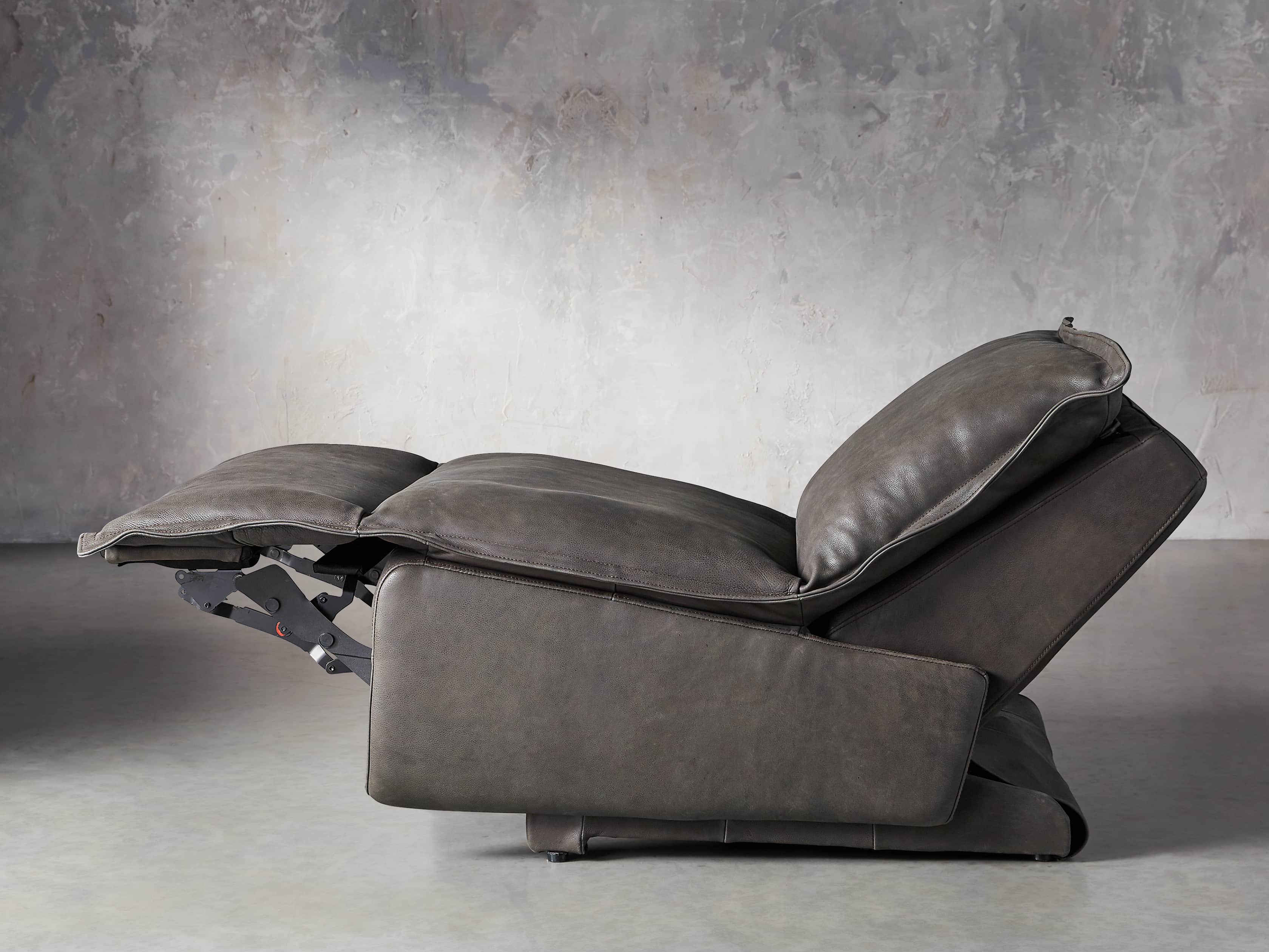 Rowland Leather Armless Motion Recliner