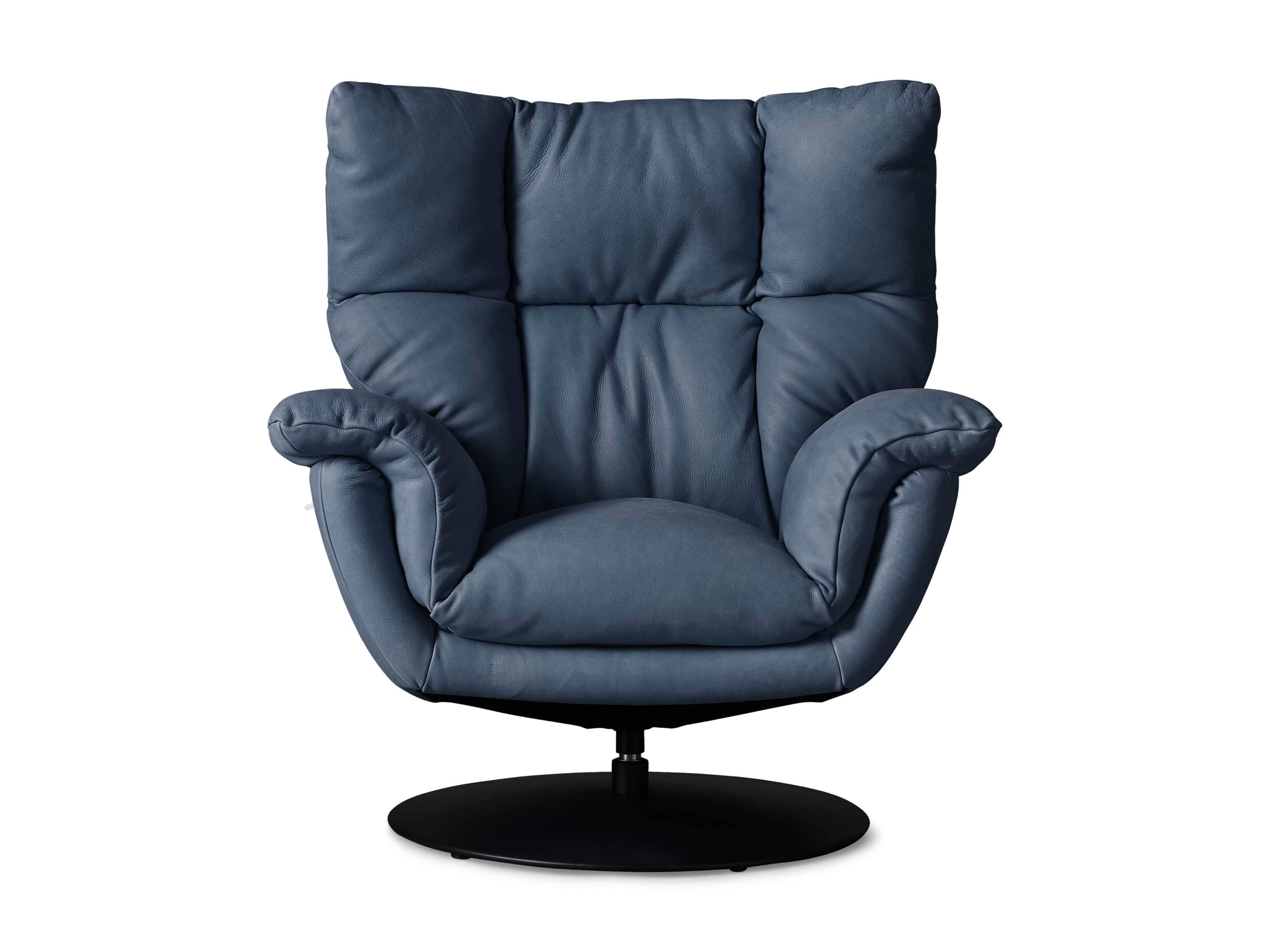 Deacon Leather Swivel Recliner