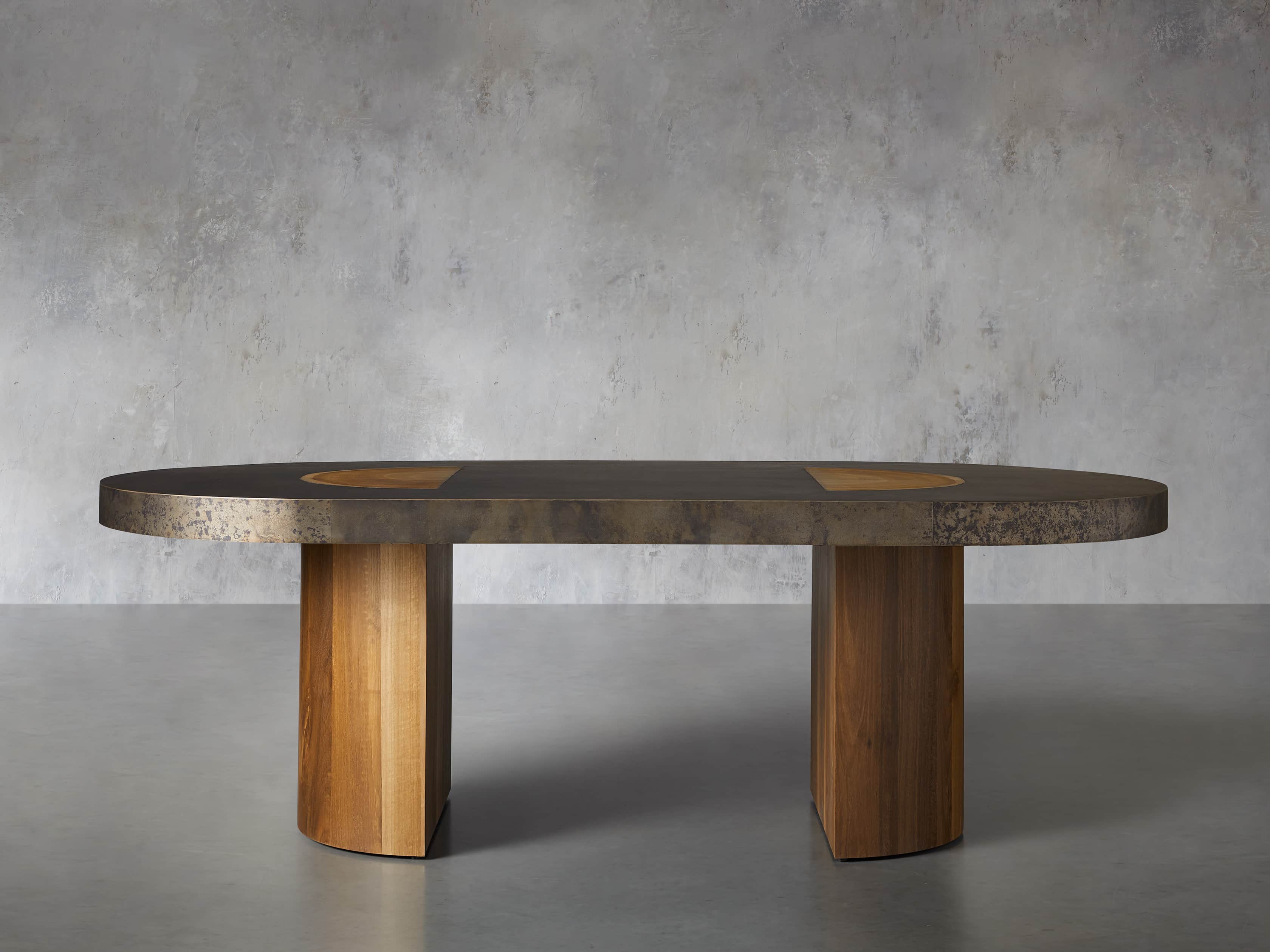 Acacius 96" Oval Dining Table, slide 3 of 9