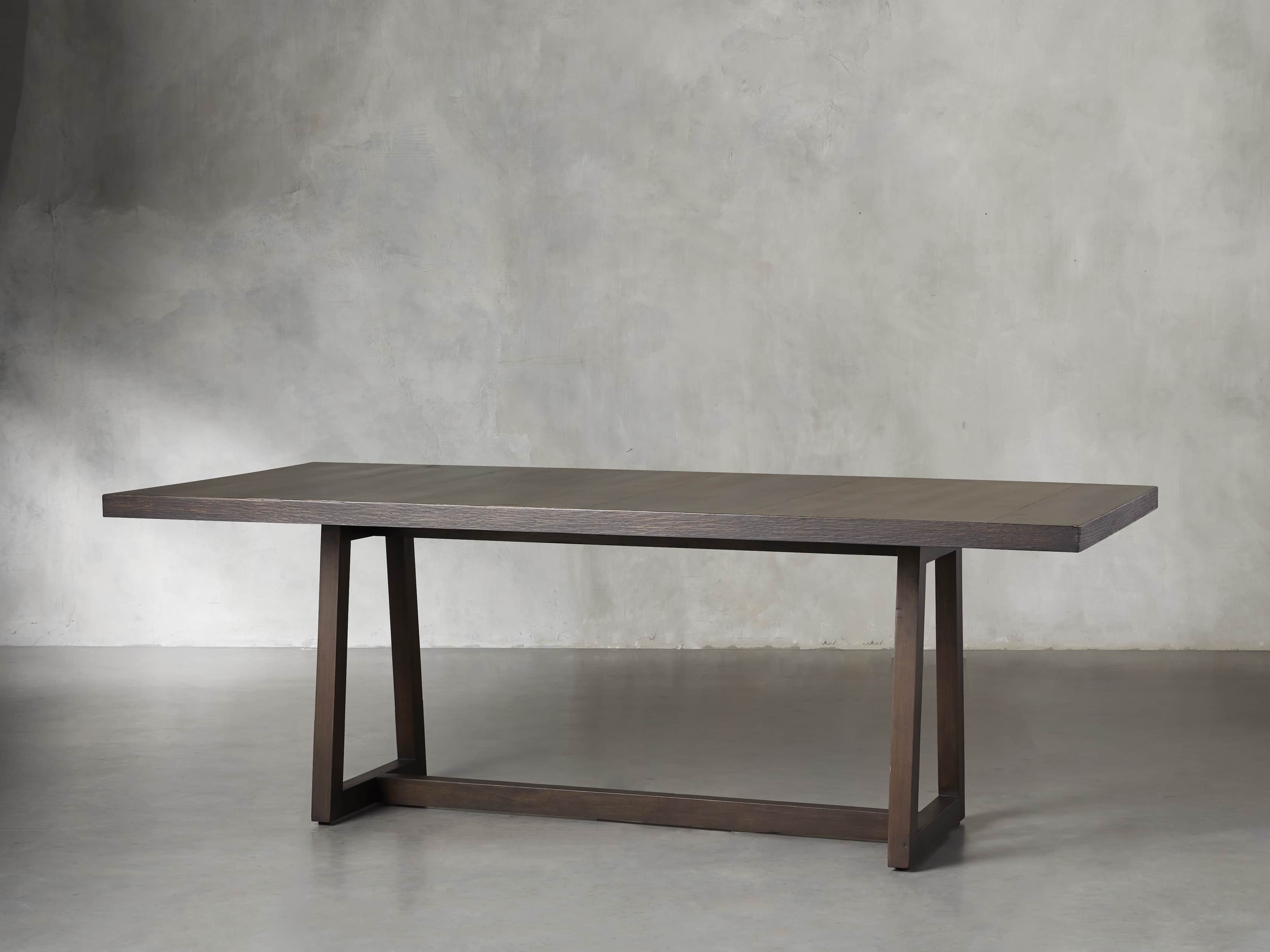 arhaus acero dining table