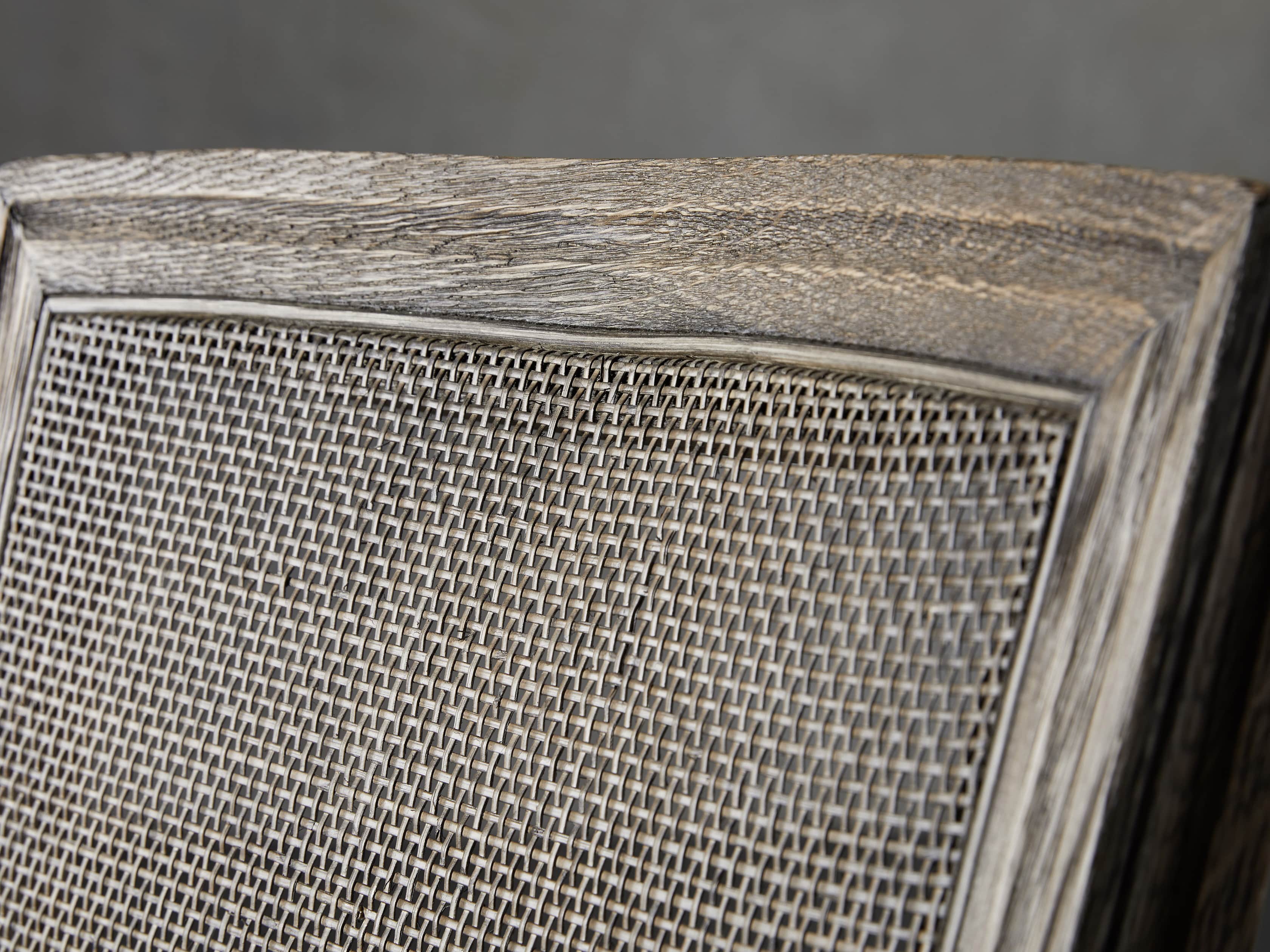 Adele Cane Back Dining Side Chair in Cinder, slide 5 of 8