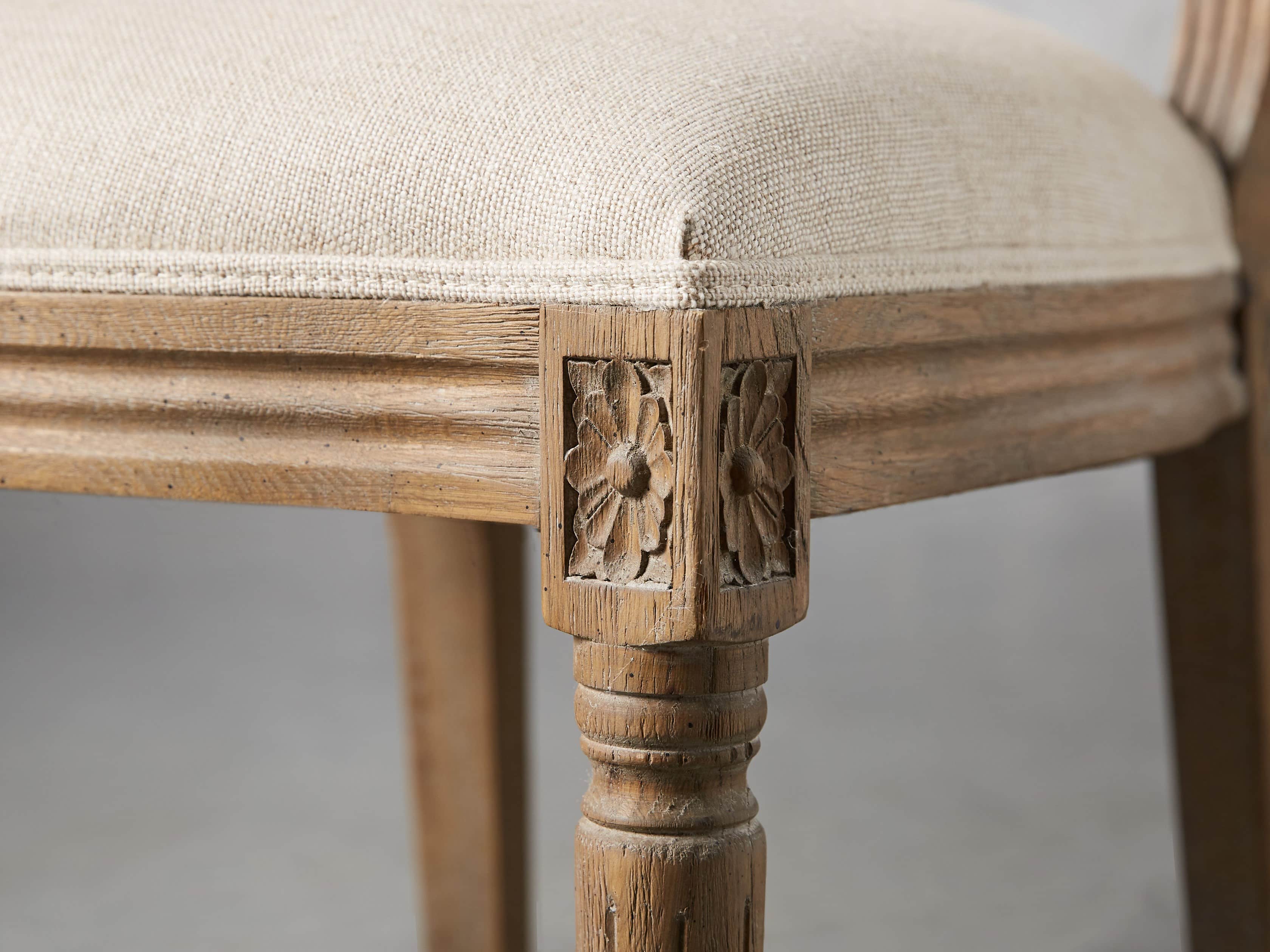 Adele 23" Cane Back Dining Side Chair in Weathered, slide 6 of 8