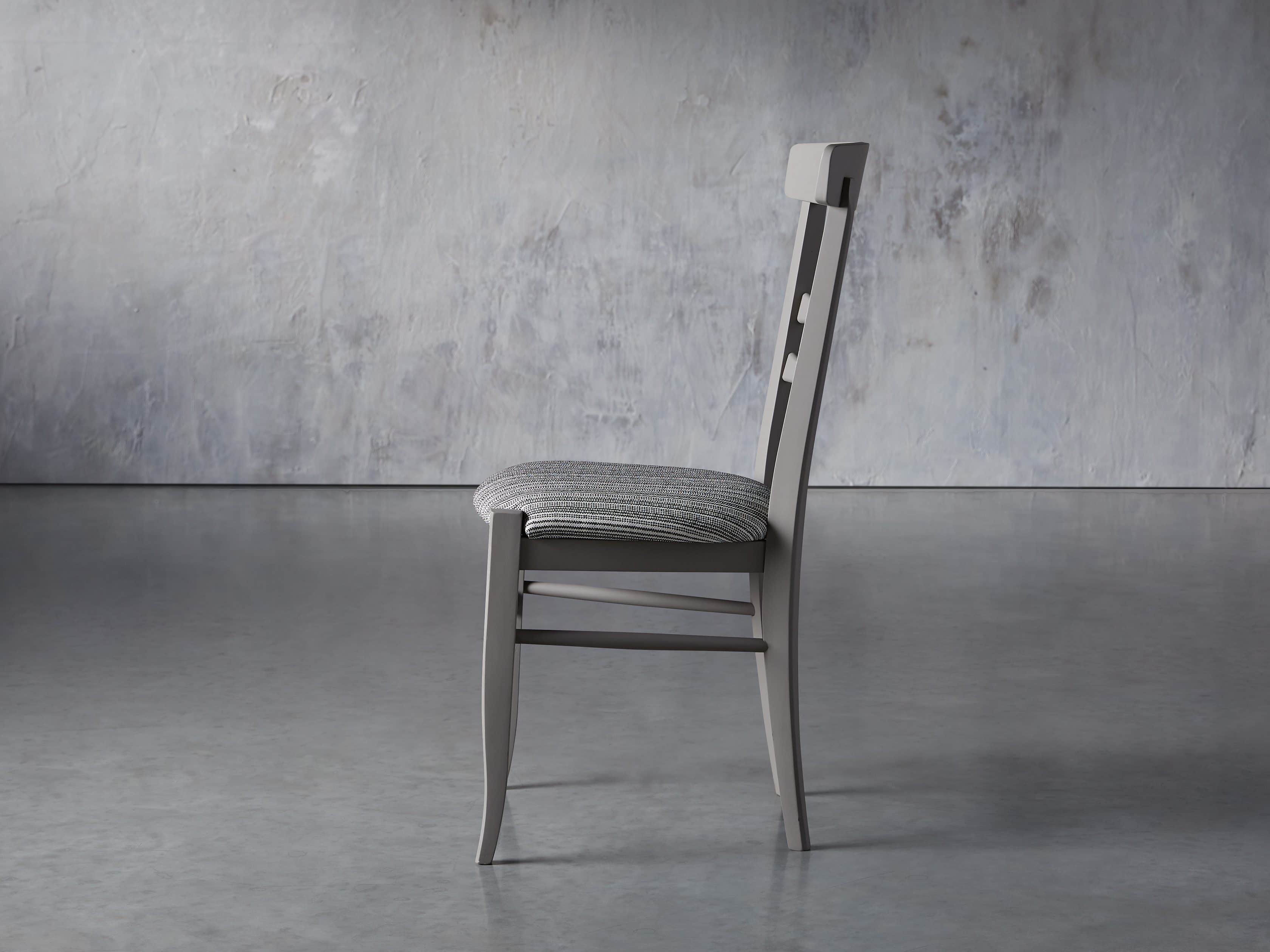 Allora 19" Dining Side Chair in Ombra Grey