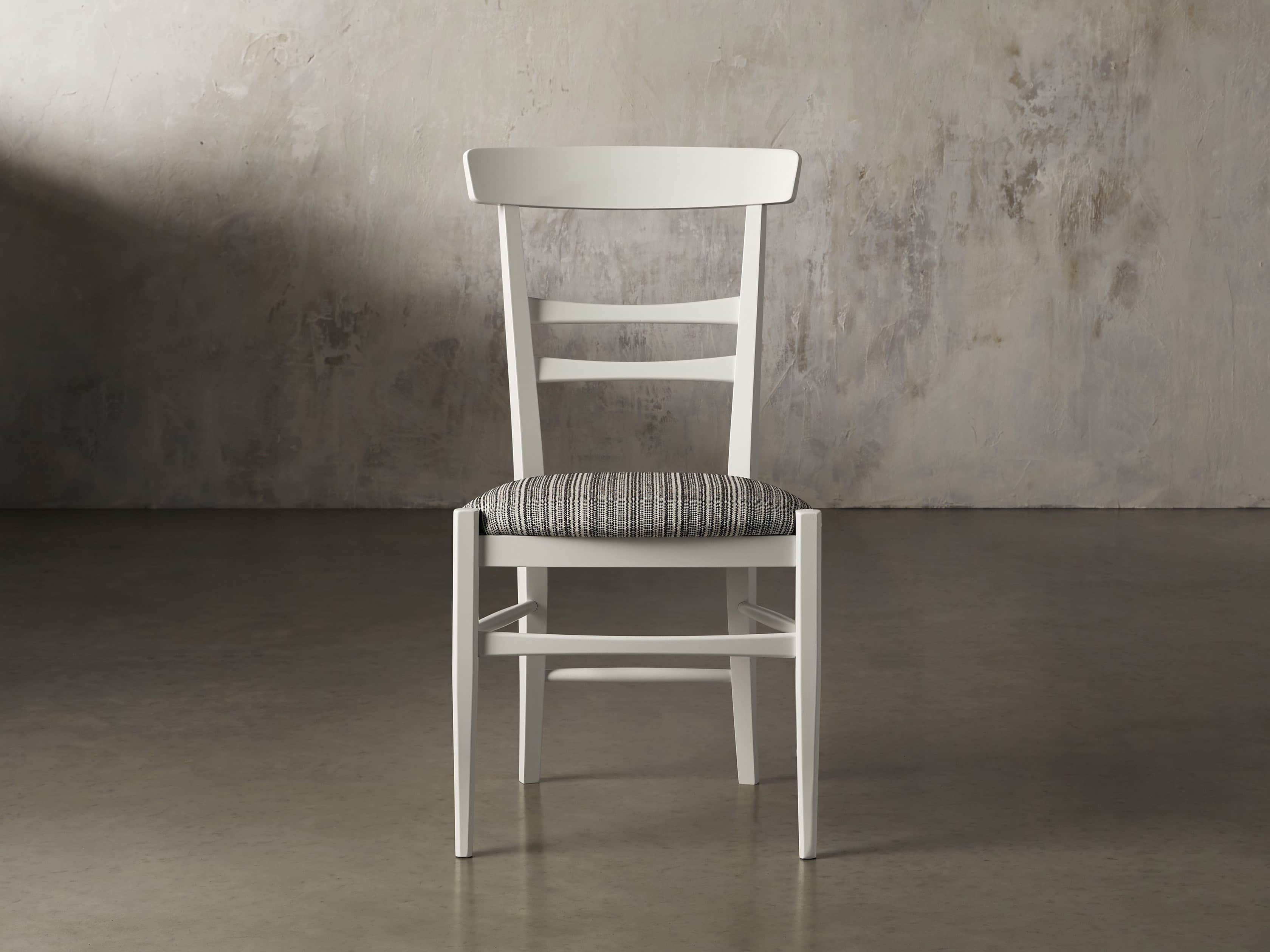 Allora Dining Chair in All White, slide 3 of 10