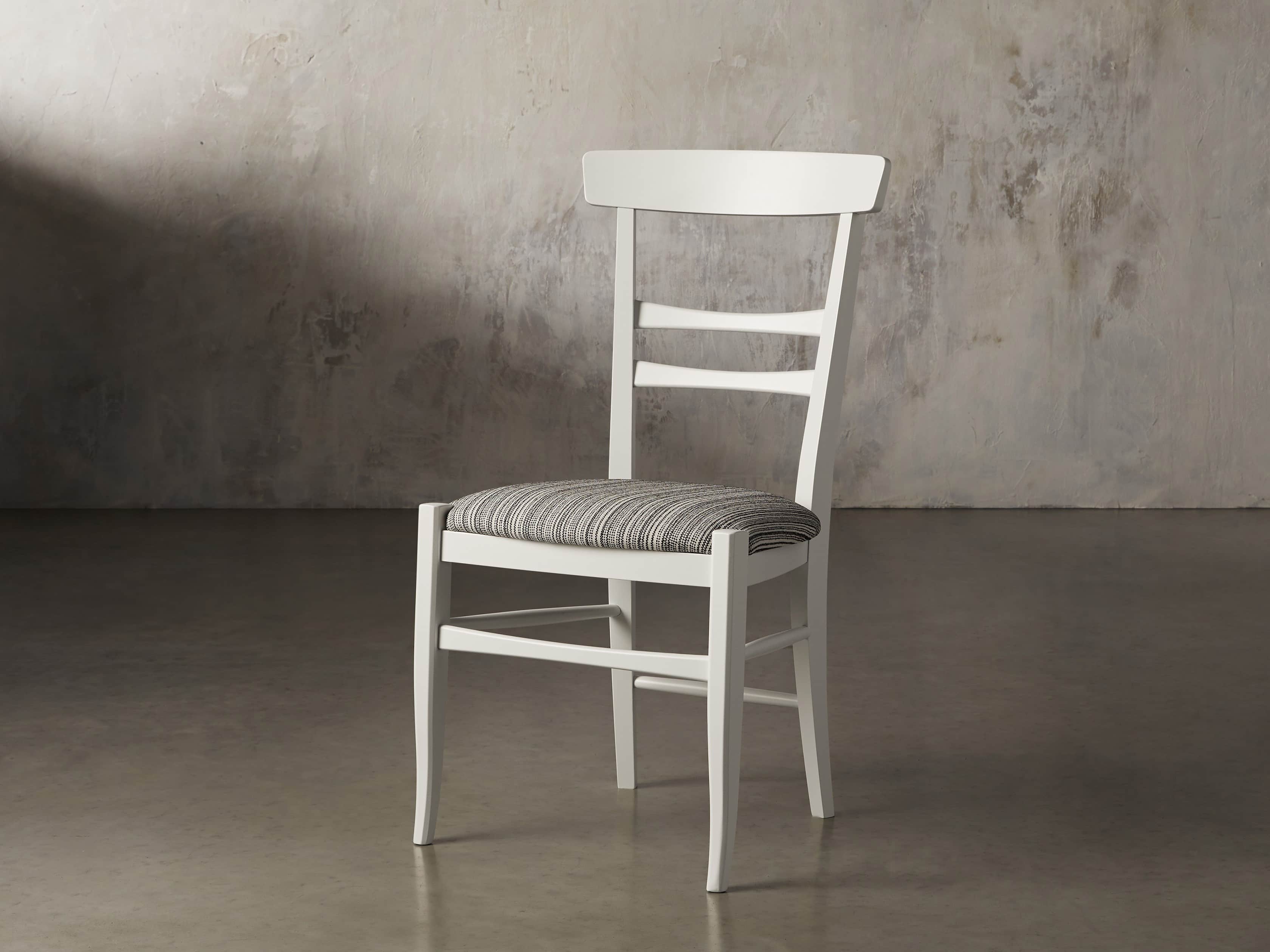 Allora Dining Chair in All White, slide 4 of 10