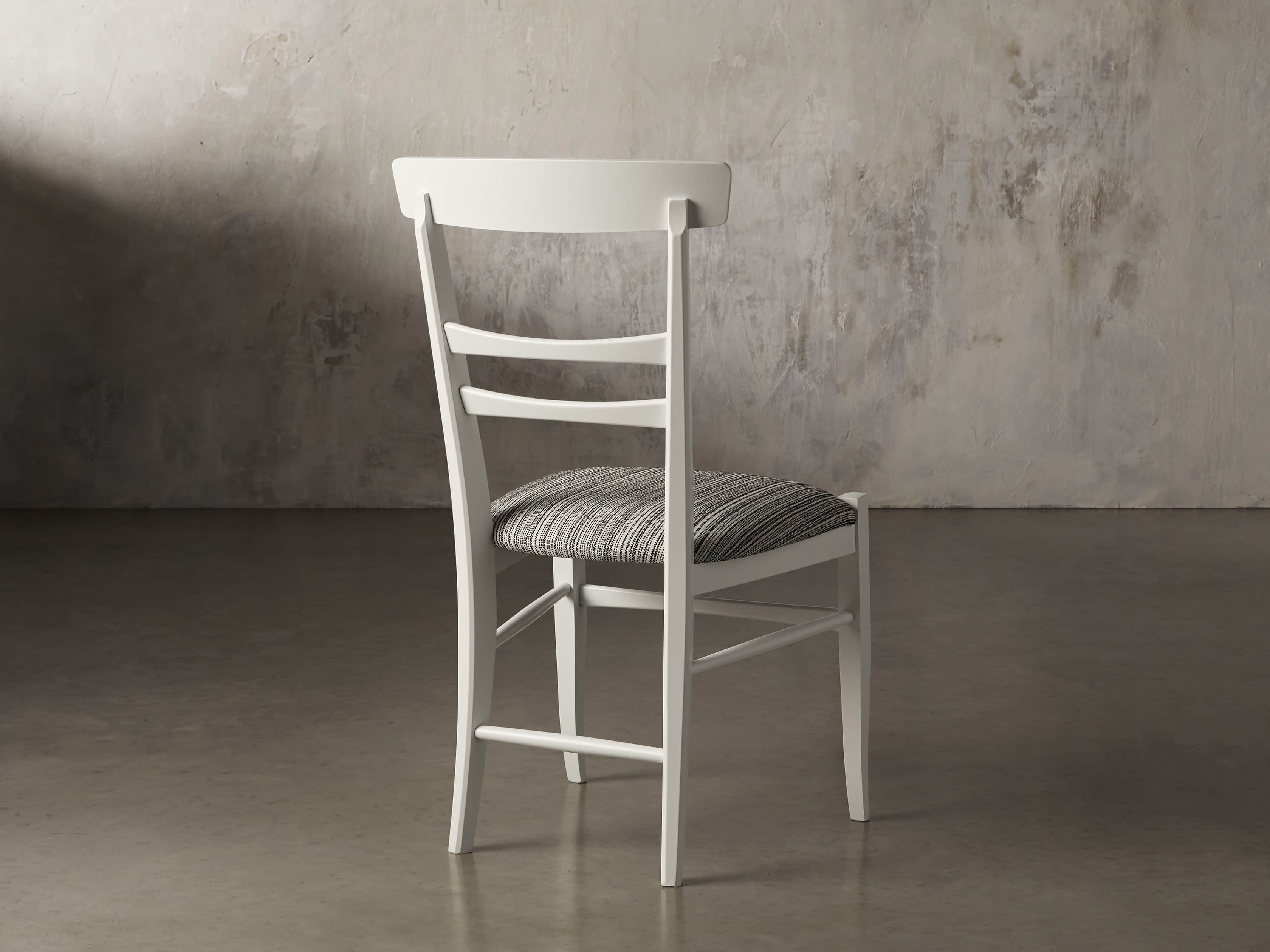 Allora Dining Chair in All White, slide 6 of 10