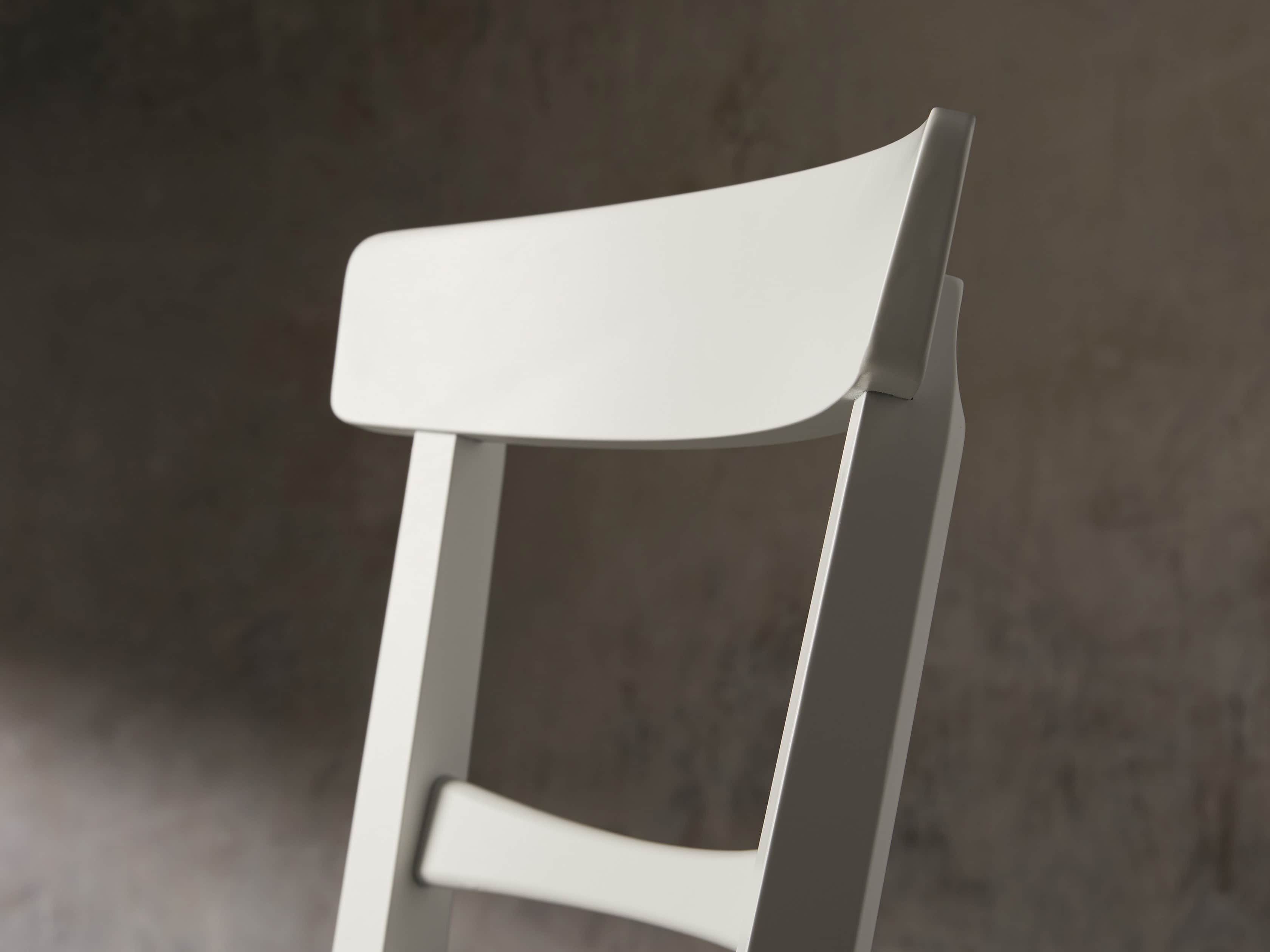Allora Dining Chair in All White, slide 8 of 10