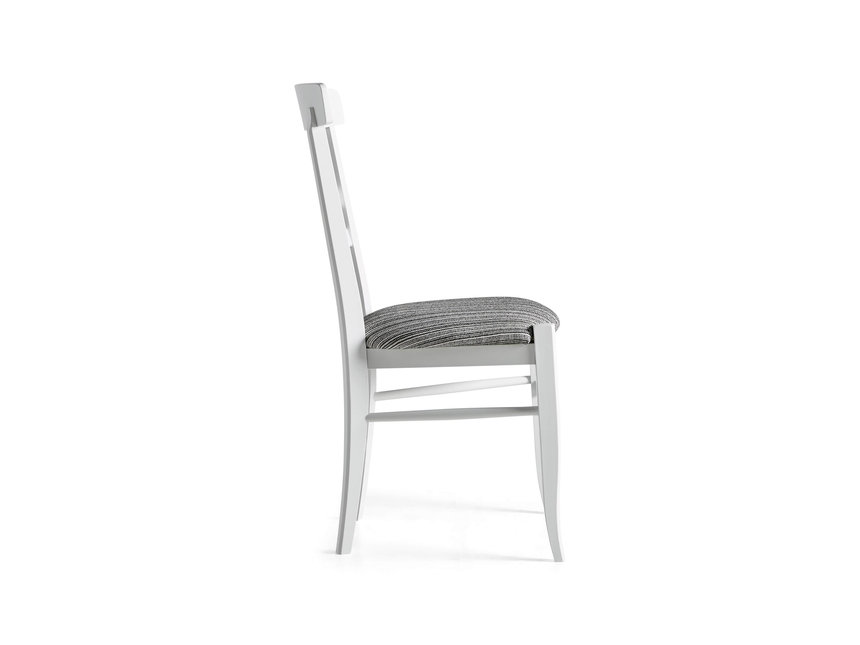 Allora Dining Chair in All White, slide 10 of 10