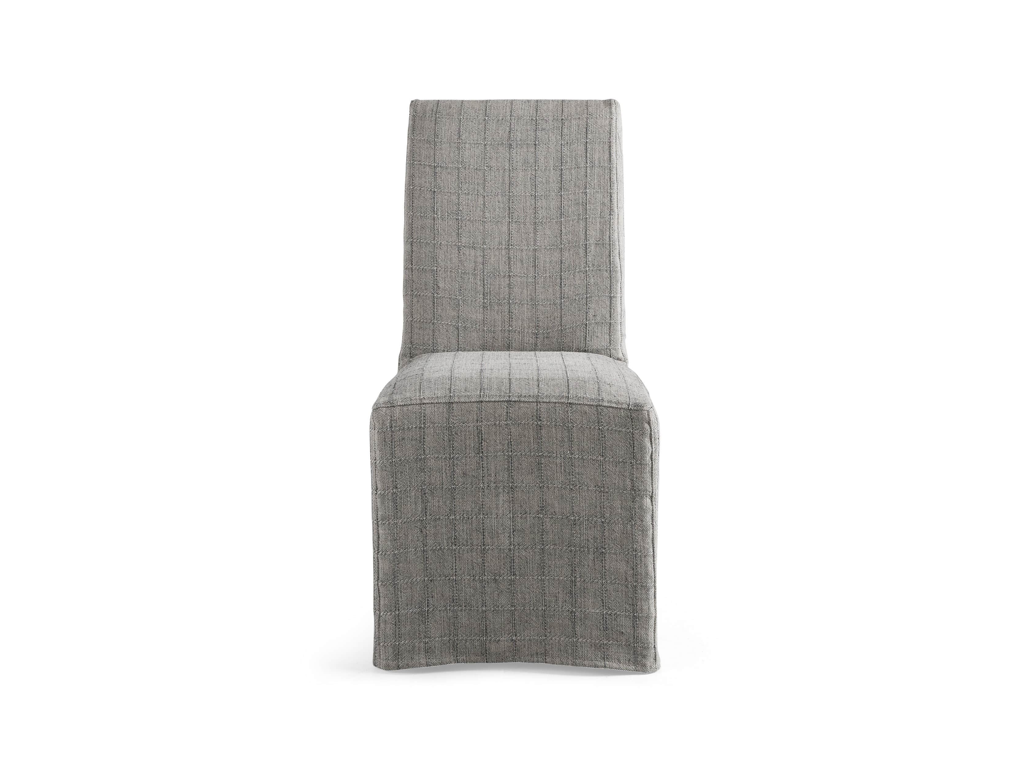 Alma Slipcovered 20" Dining Side Chair in Westport Navy