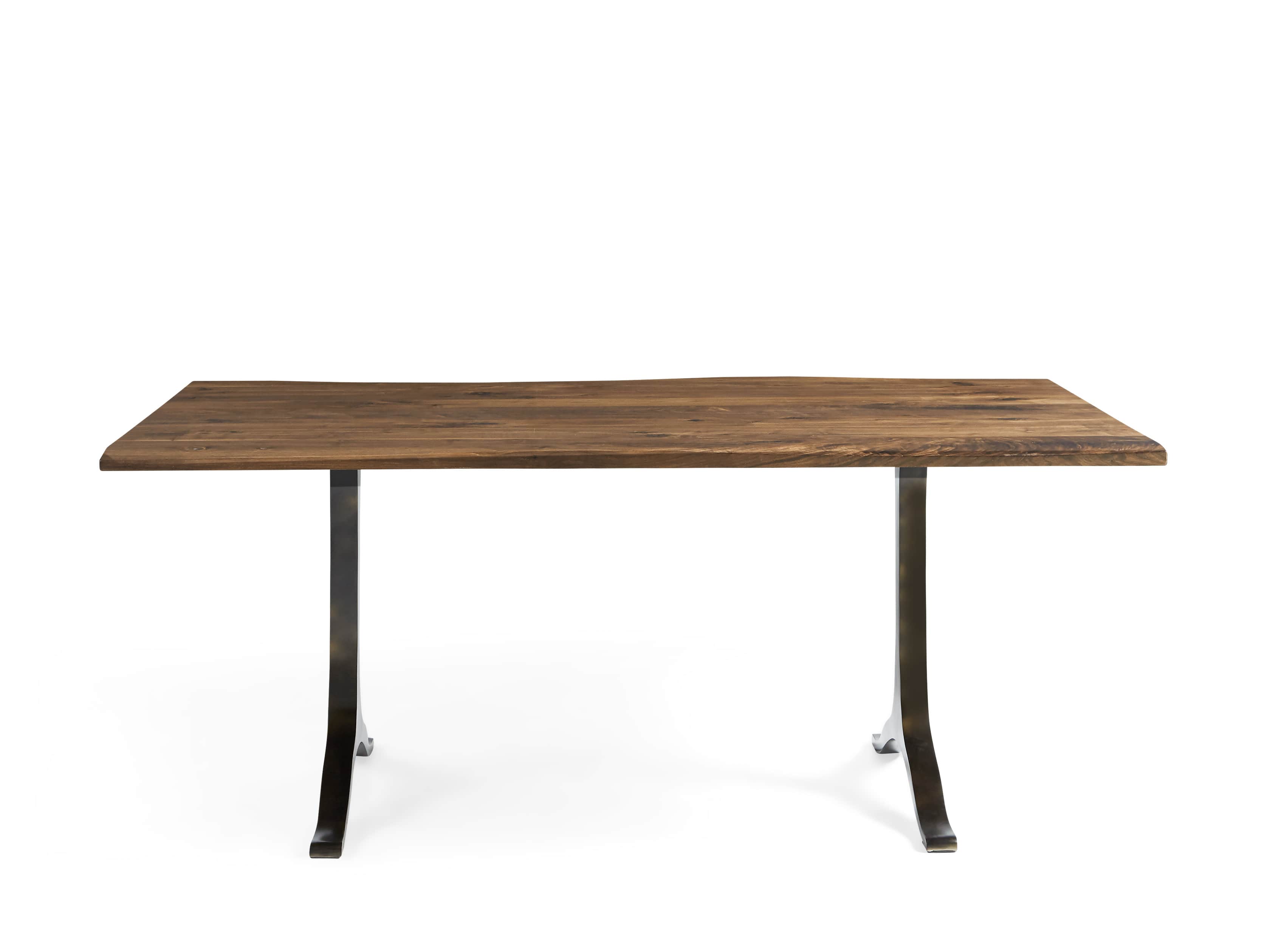 Ansel 84" Dining Table in Brown Walnut