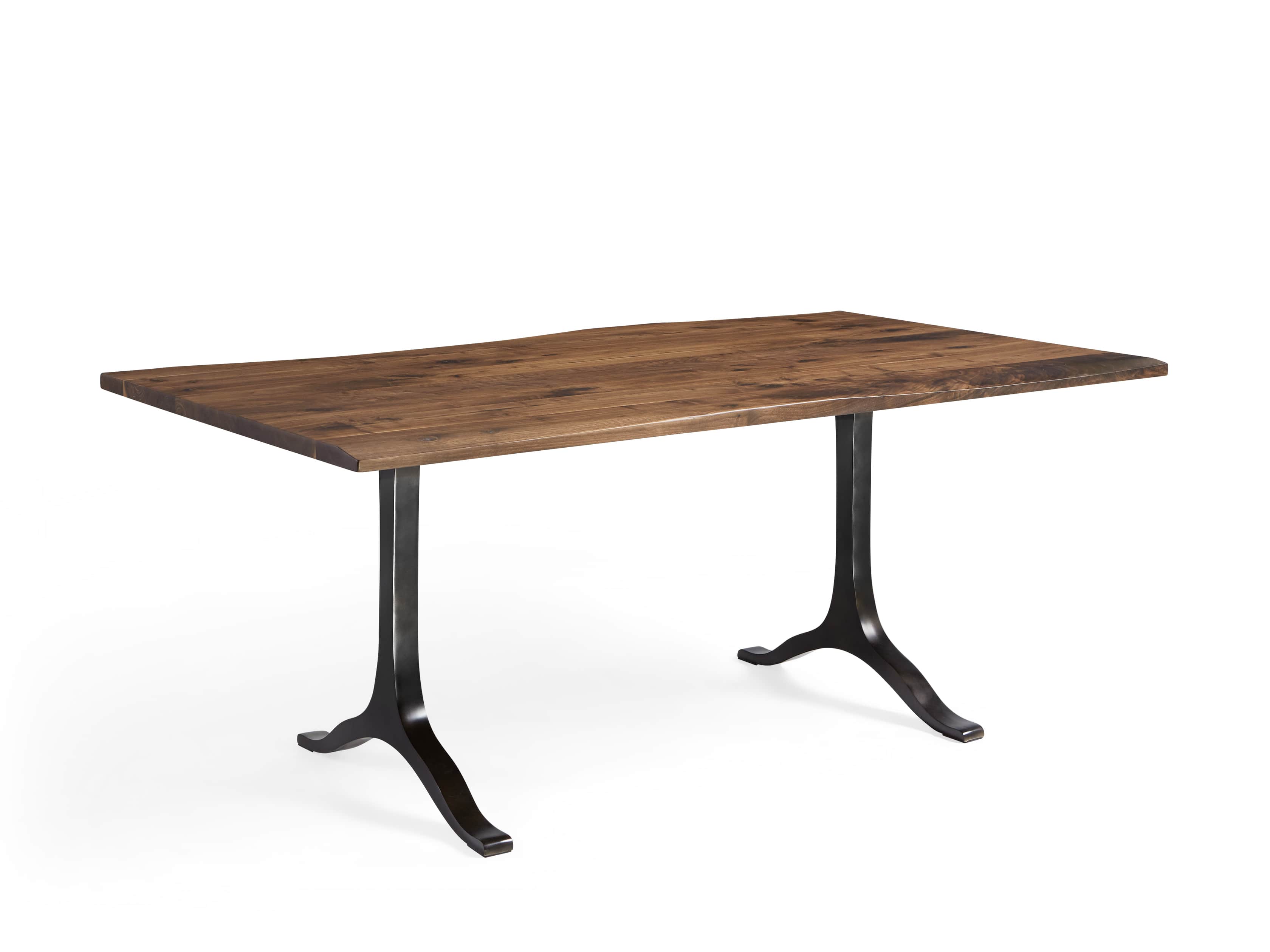 Ansel 84" Dining Table in Brown Walnut