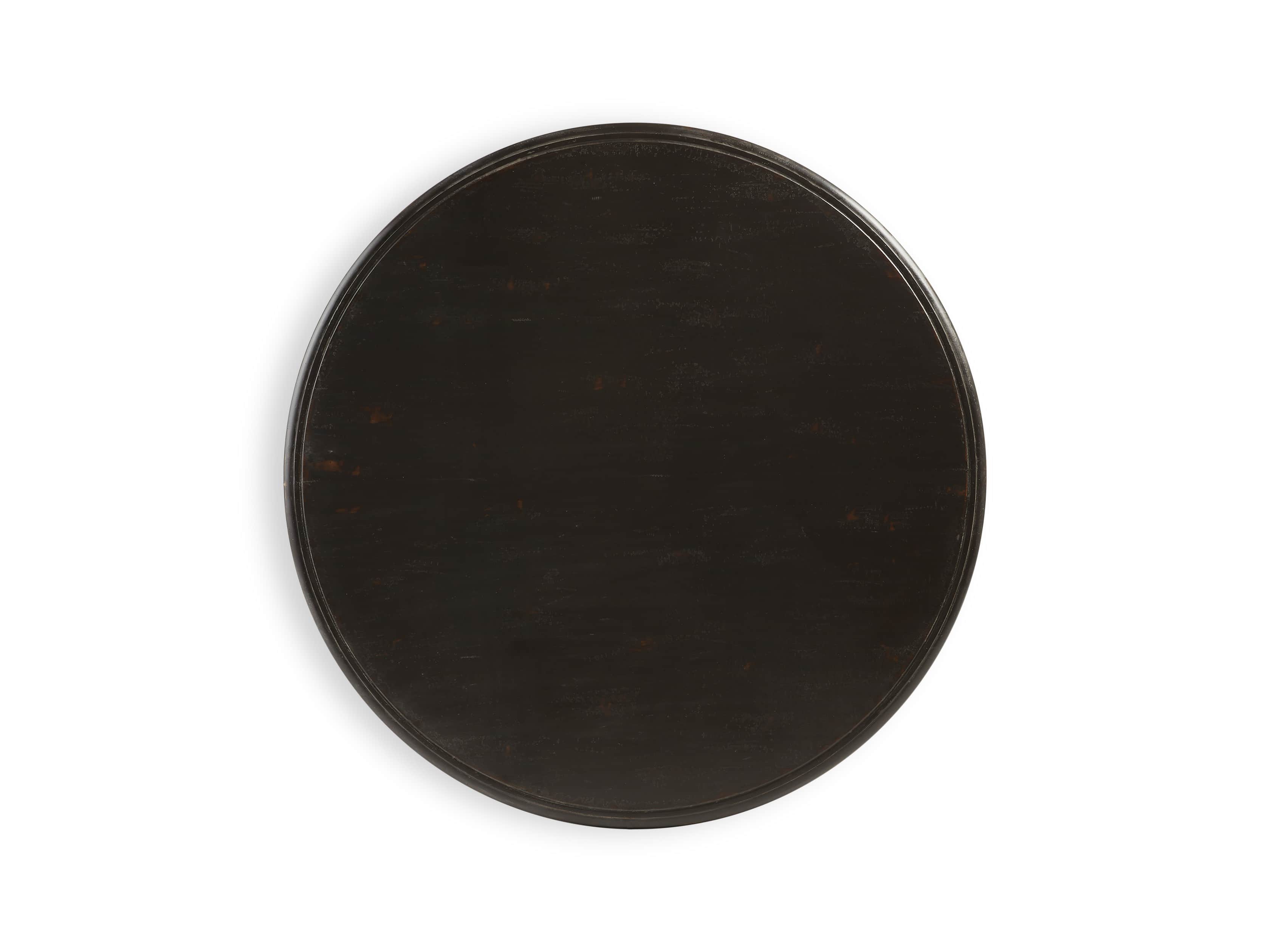 Asolo 60” Worn Black Dining Table