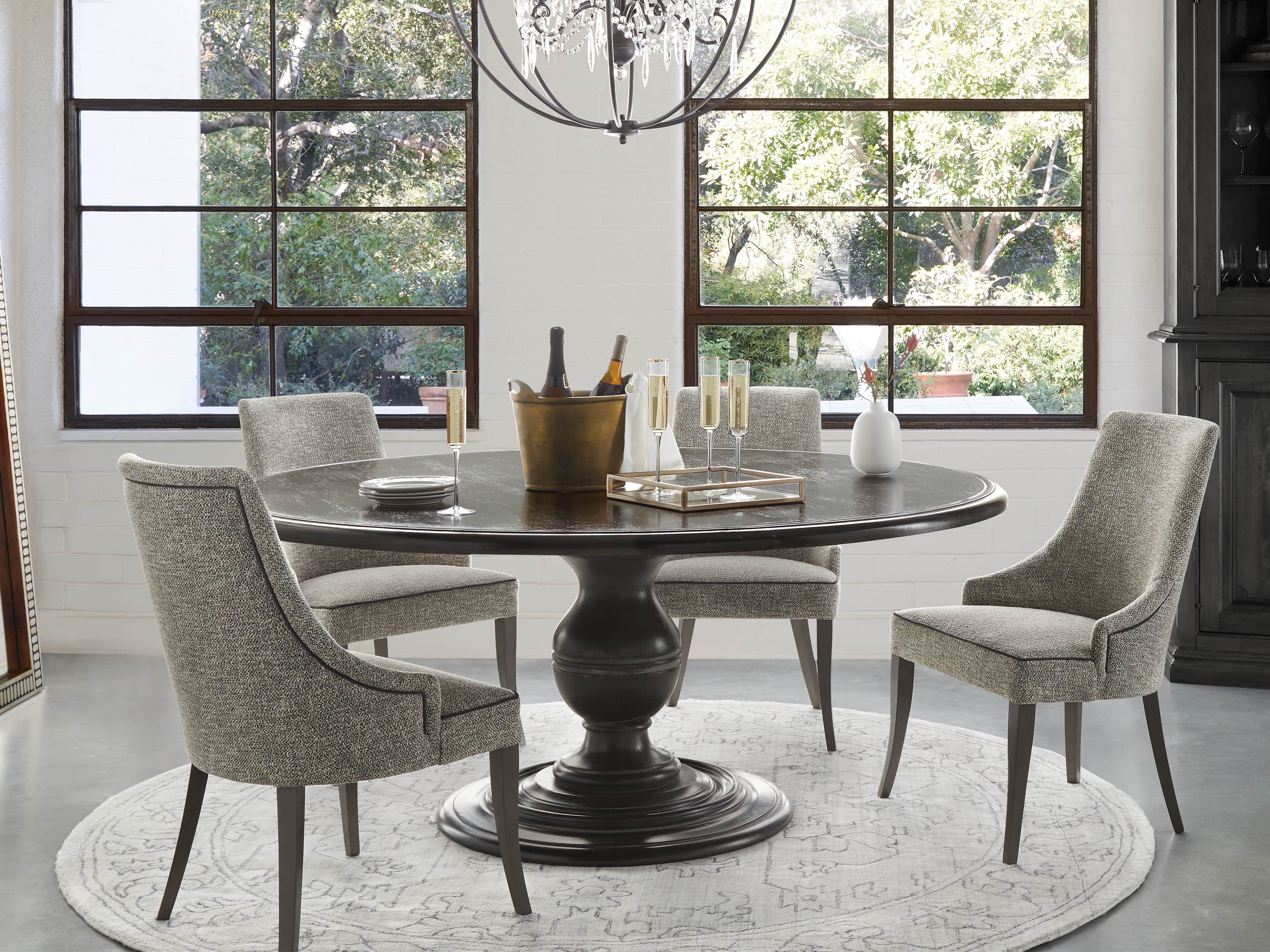 arhaus dining table round