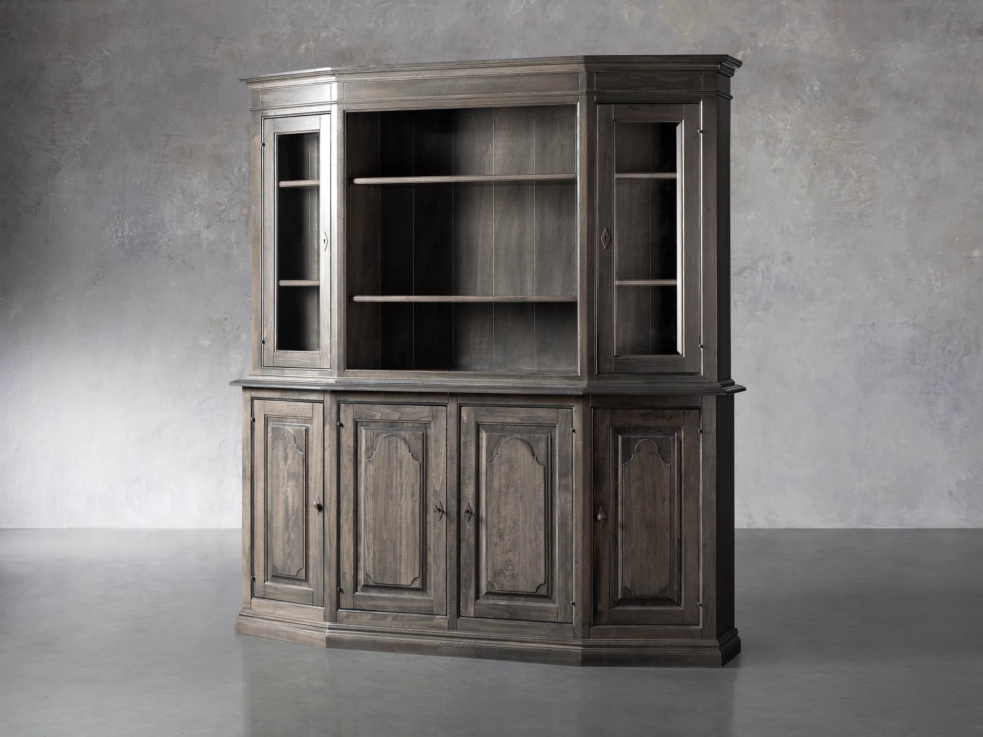 Asolo Hutch & Credenza in Porfido, slide 2 of 4