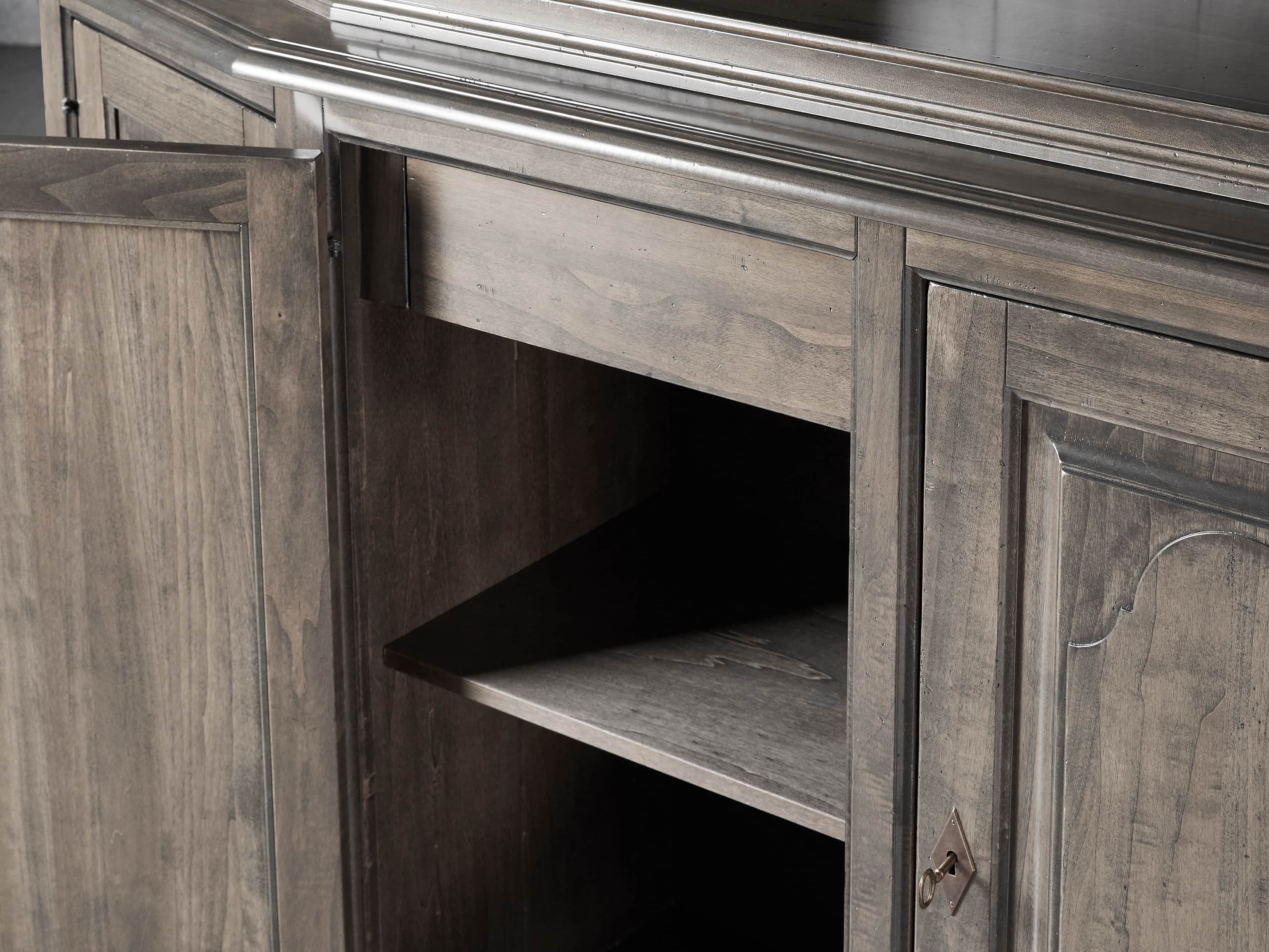 Asolo Hutch & Credenza in Porfido, slide 3 of 4