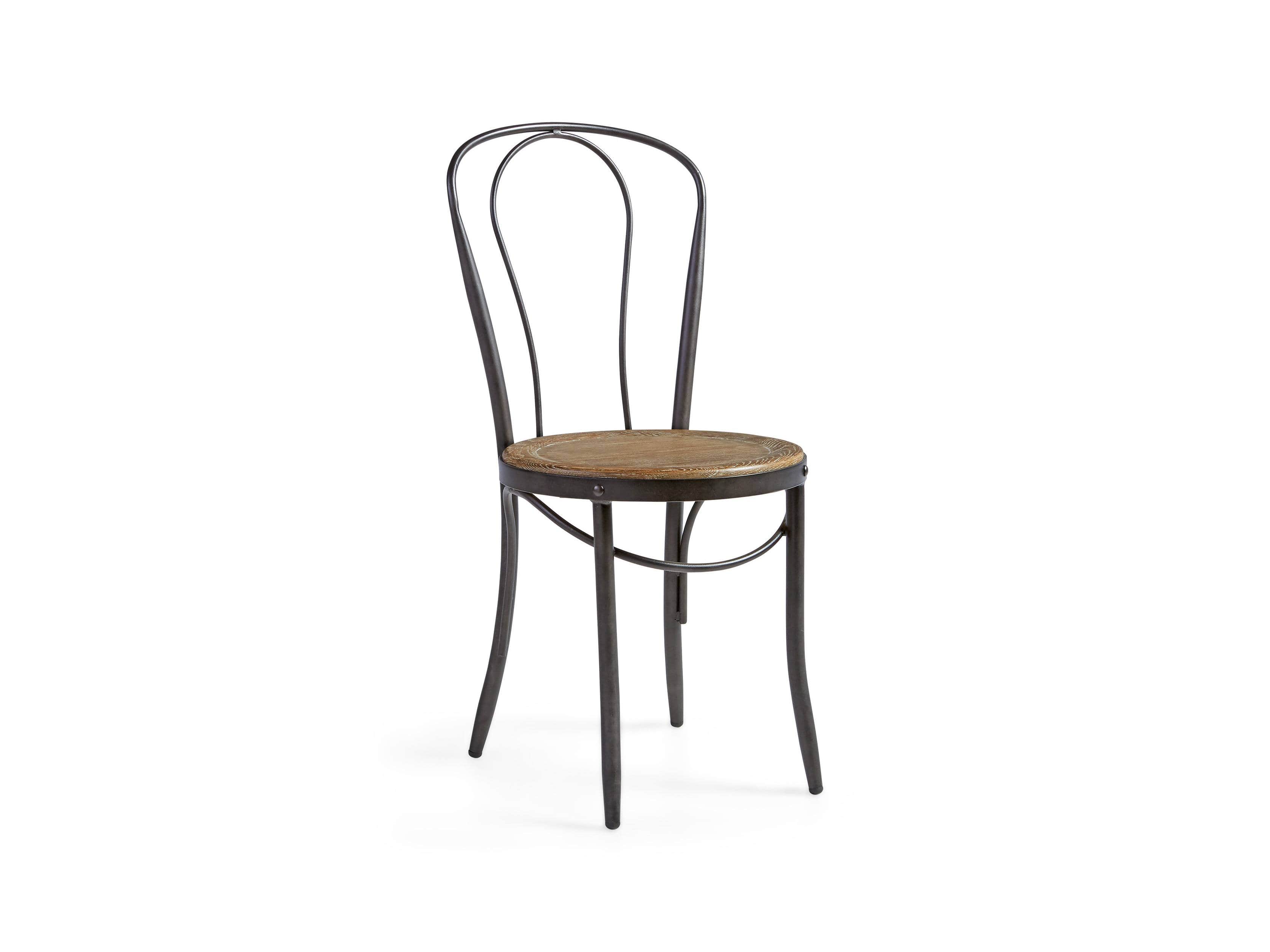 Bistro 16" Dining Side Chair in Light Burnt Oak