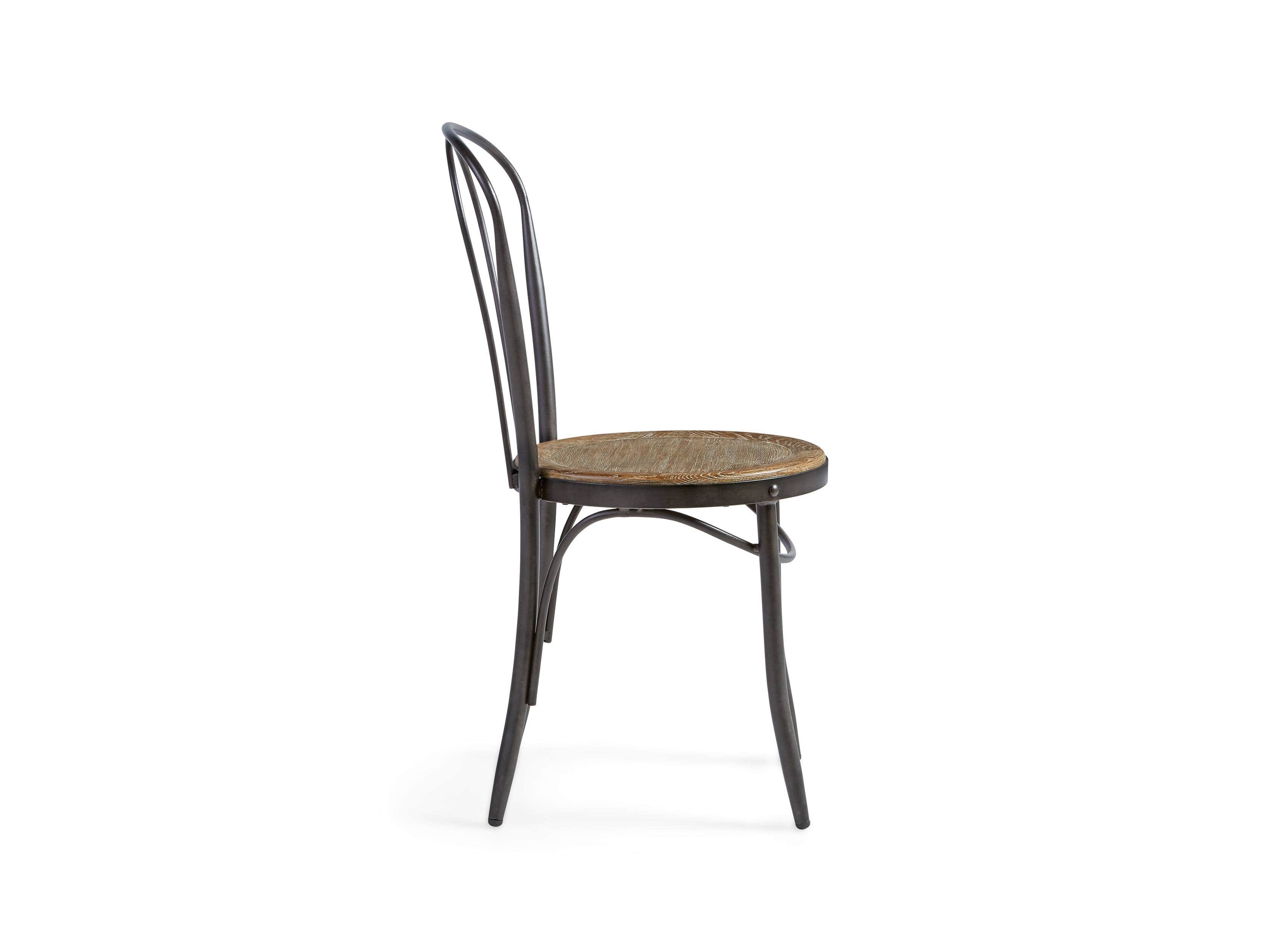 Bistro 16" Dining Side Chair in Light Burnt Oak