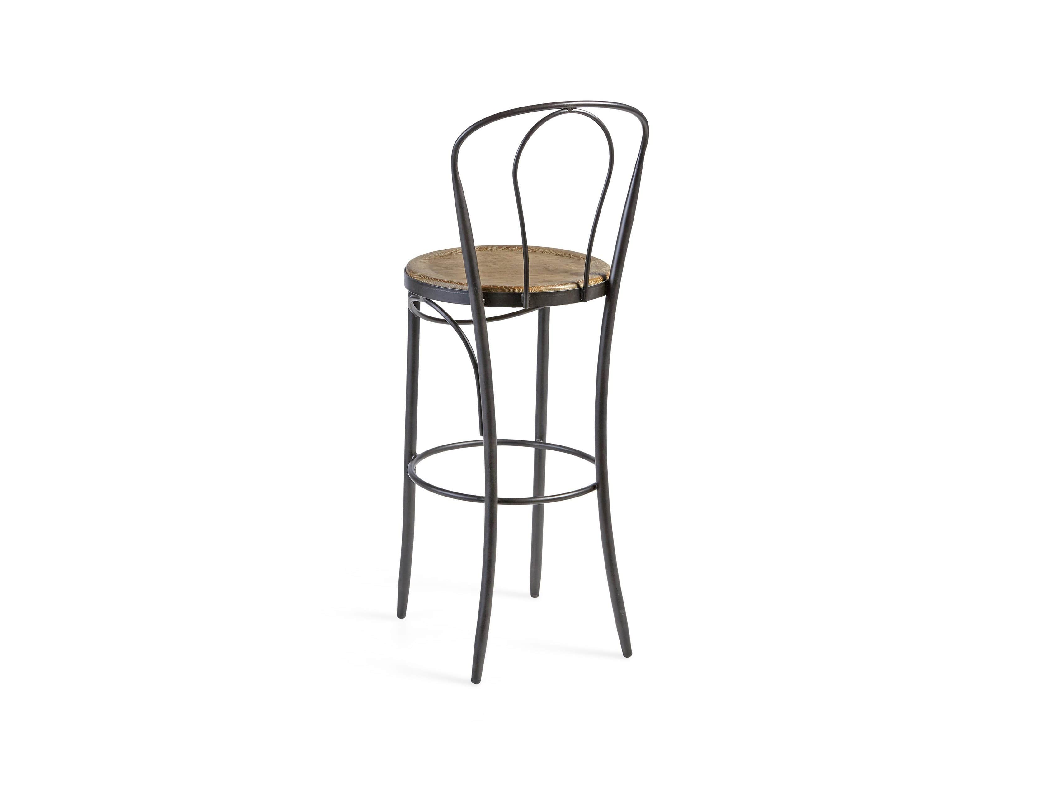 Bistro 16" Barstool in Light Burnt Oak