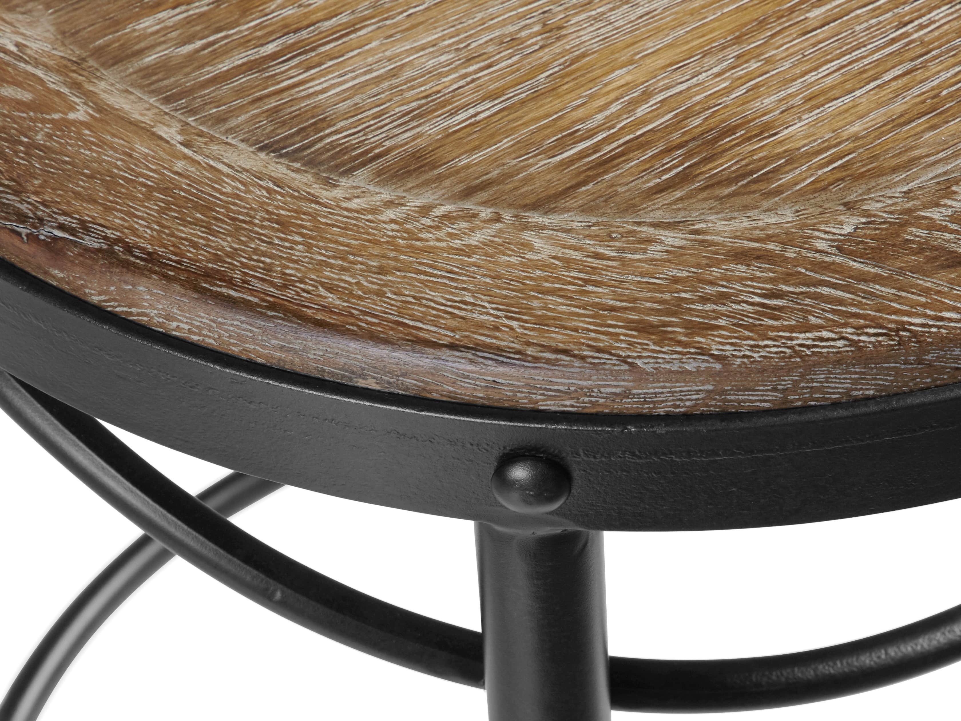 Bistro 16" Barstool in Light Burnt Oak