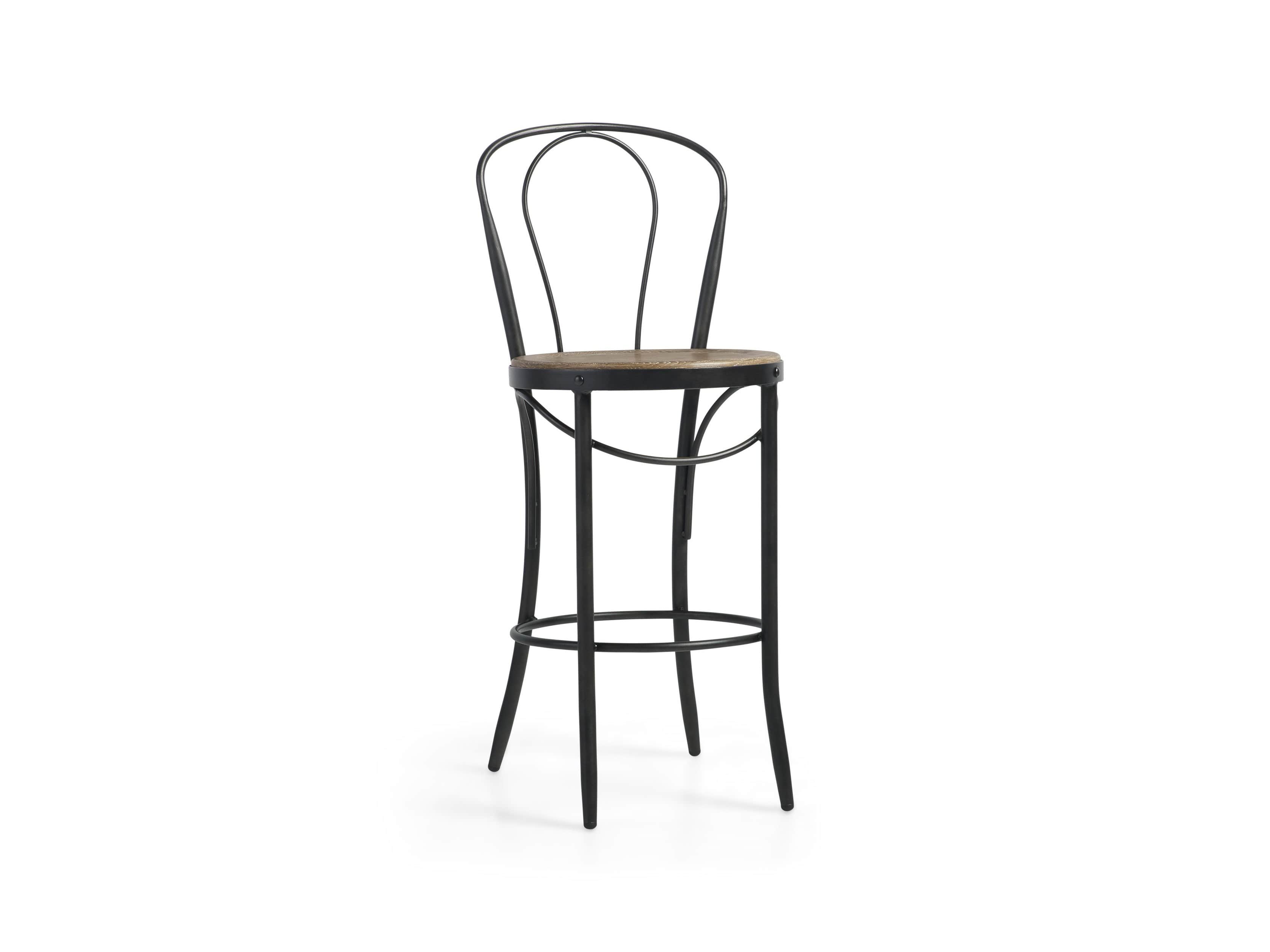 Bistro 16" Counter Stool in Light Burnt Oak, slide 2 of 5