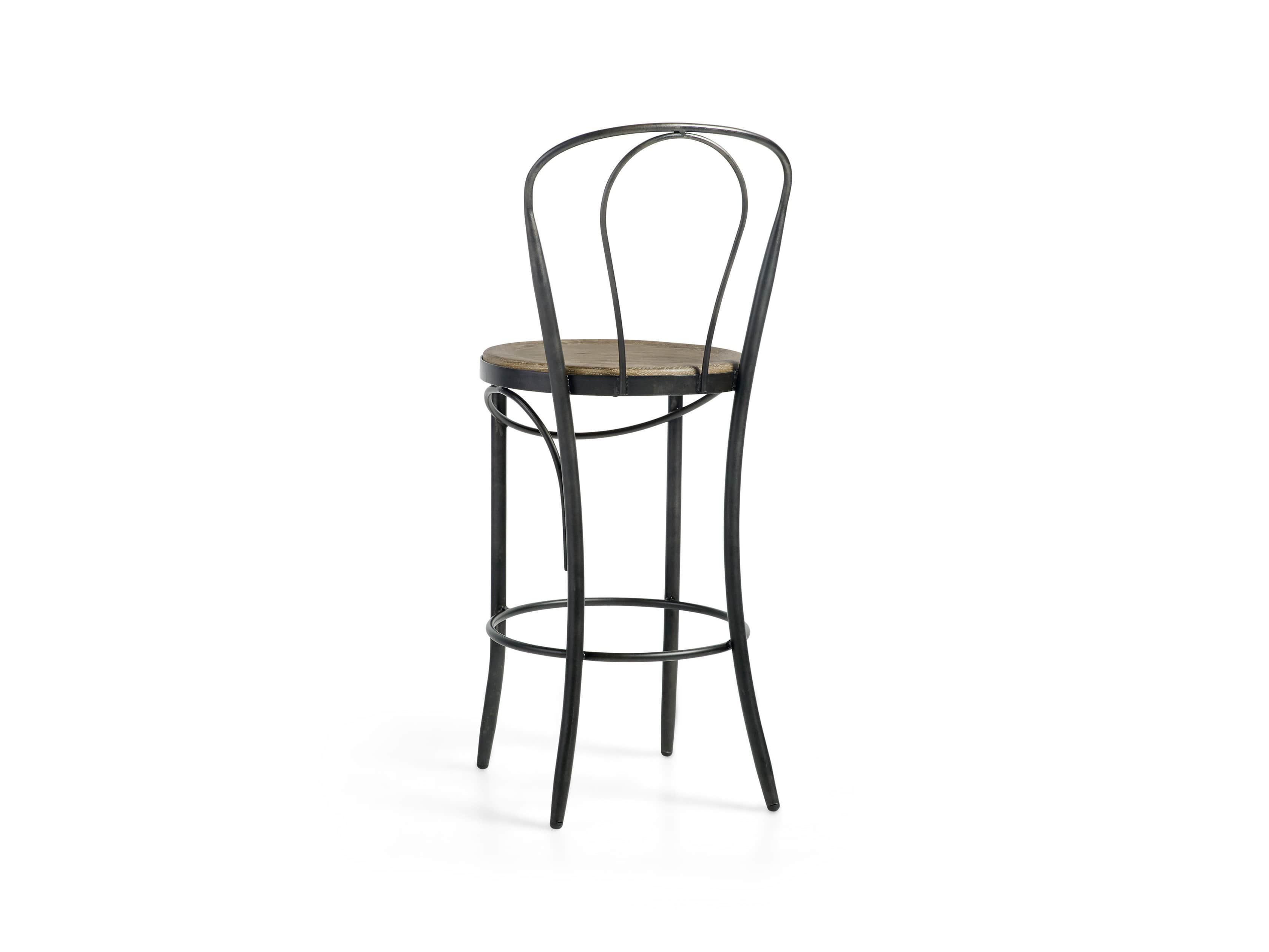 Bistro 16" Counter Stool in Light Burnt Oak, slide 3 of 5