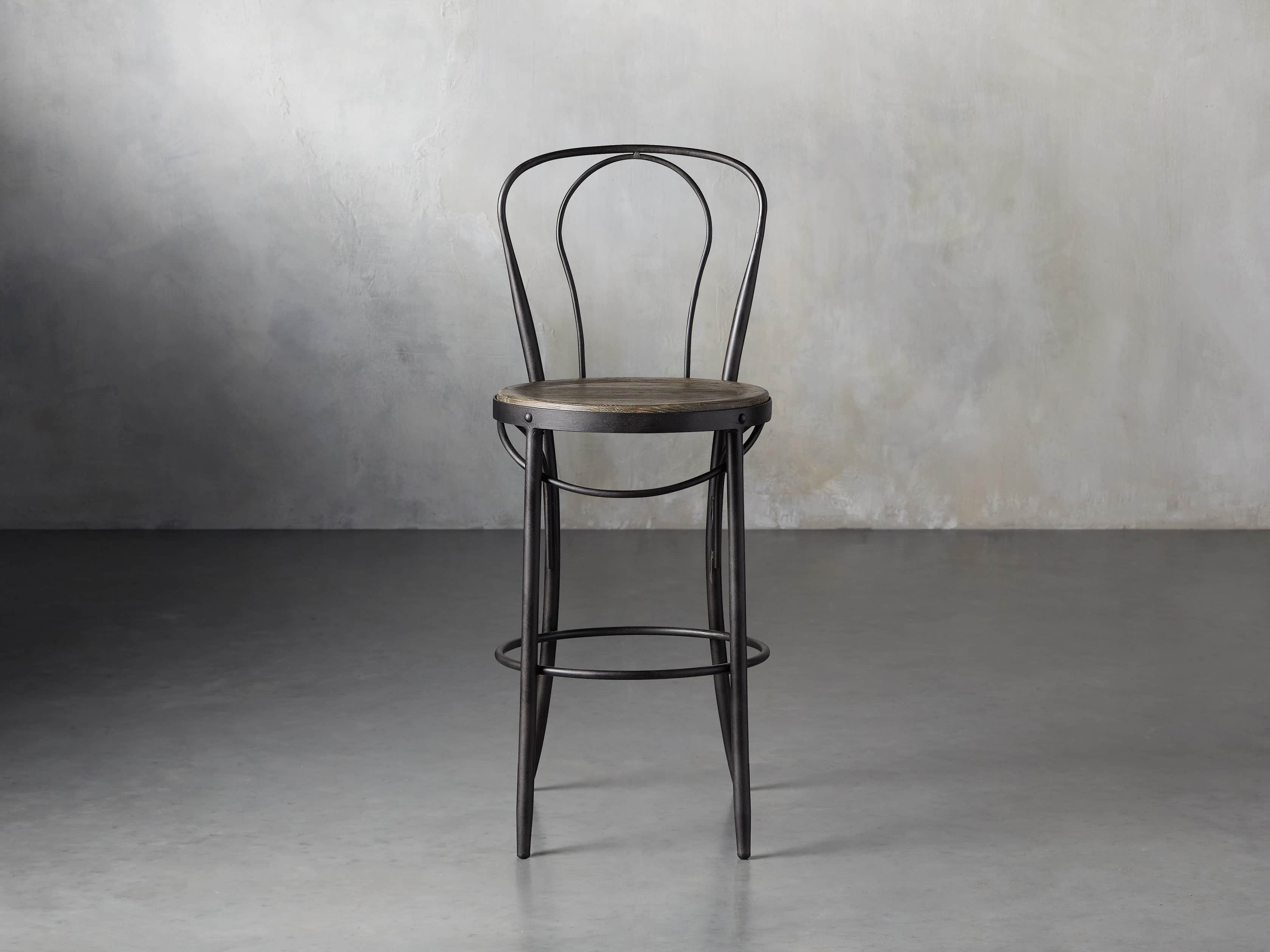 Bistro Counter Stool in Grey
