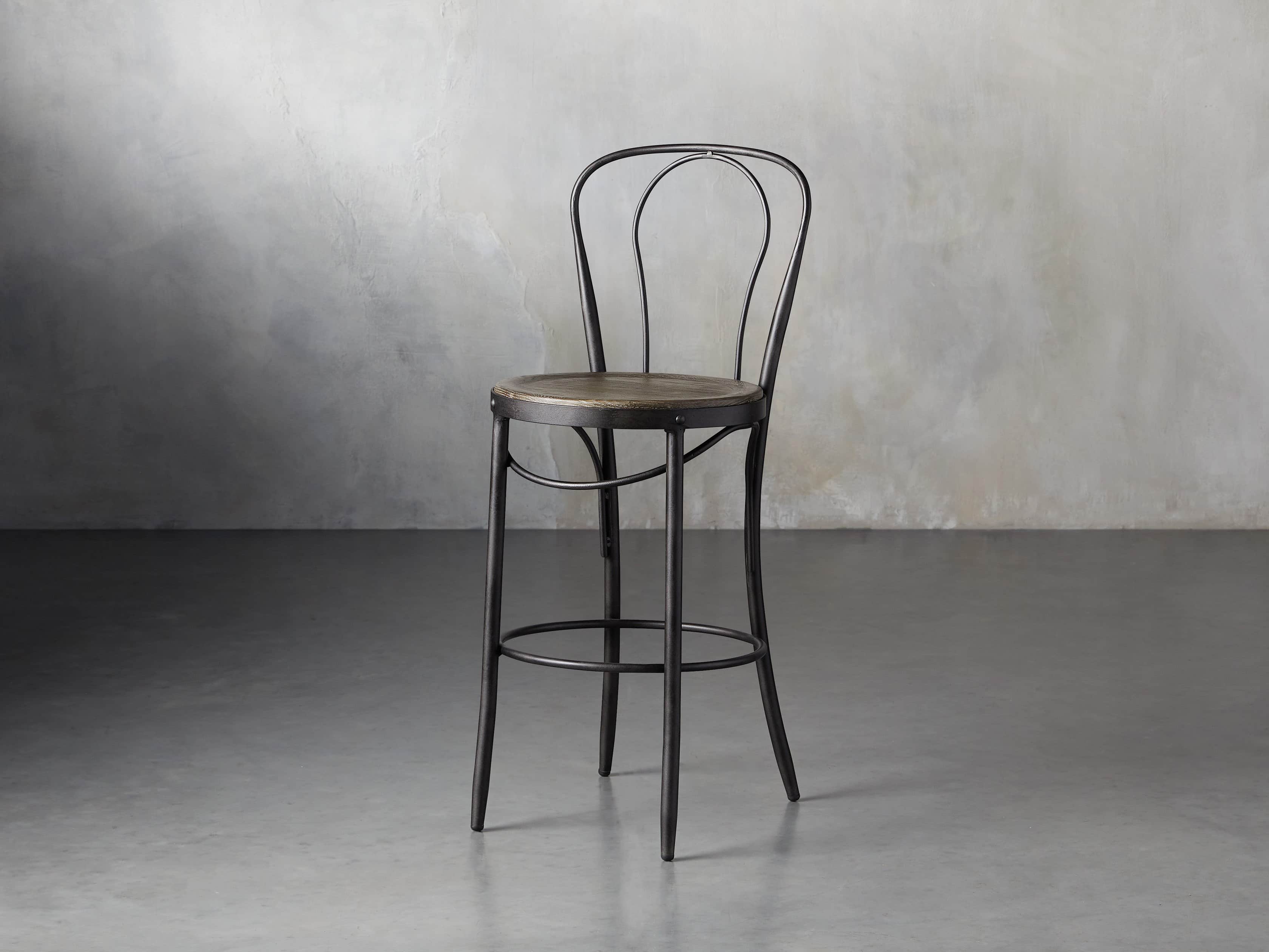 Bistro Counter Stool in Grey